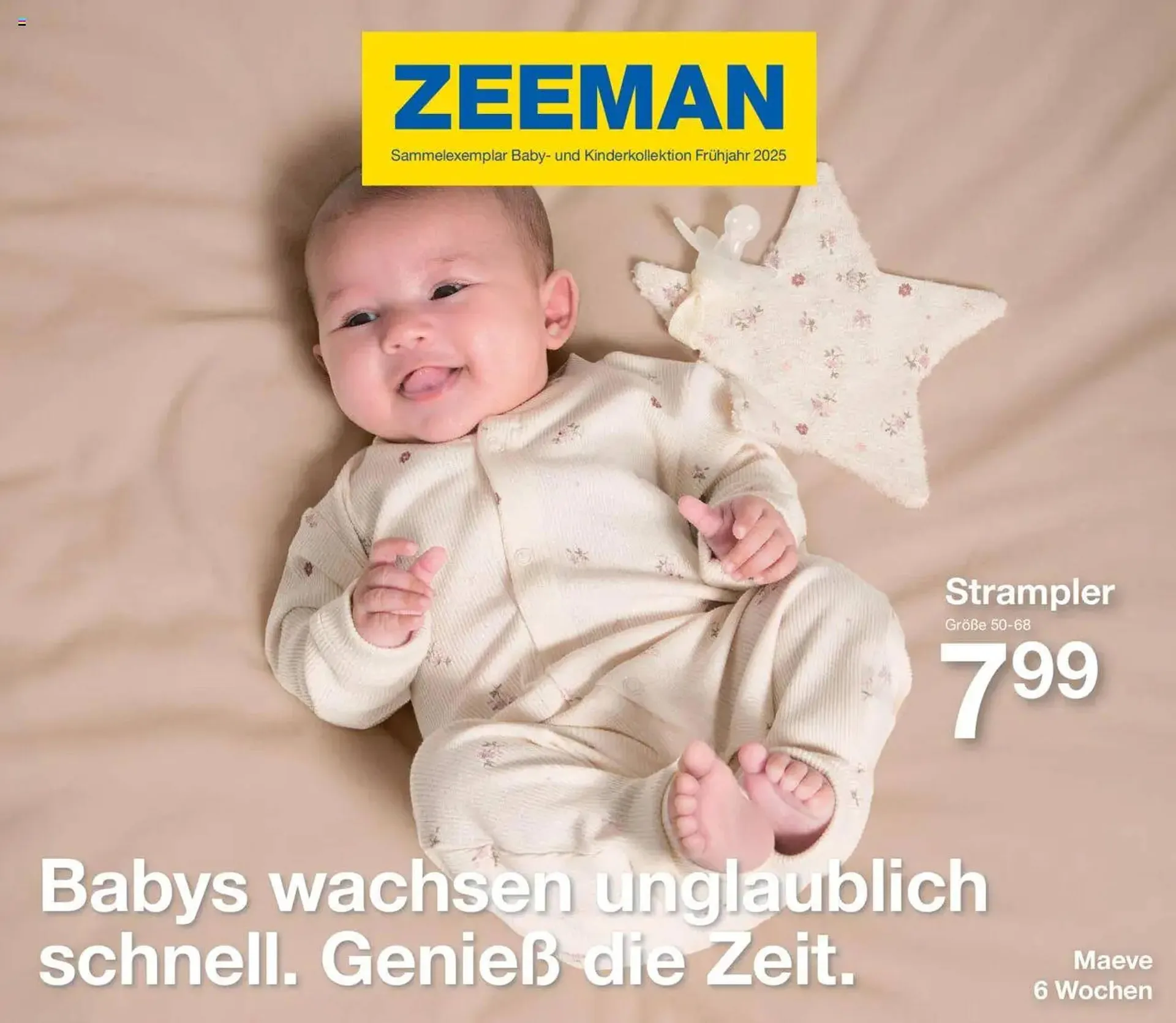 Zeeman Prospekt von 3. Februar bis 30. April 2025 - Prospekt seite 1