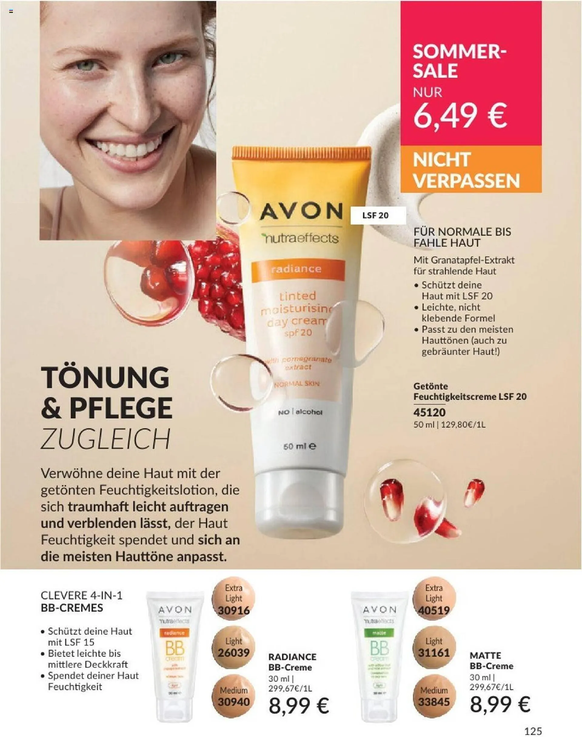 Avon Prospekt von 1. Juli bis 31. Juli 2024 - Prospekt seite 125