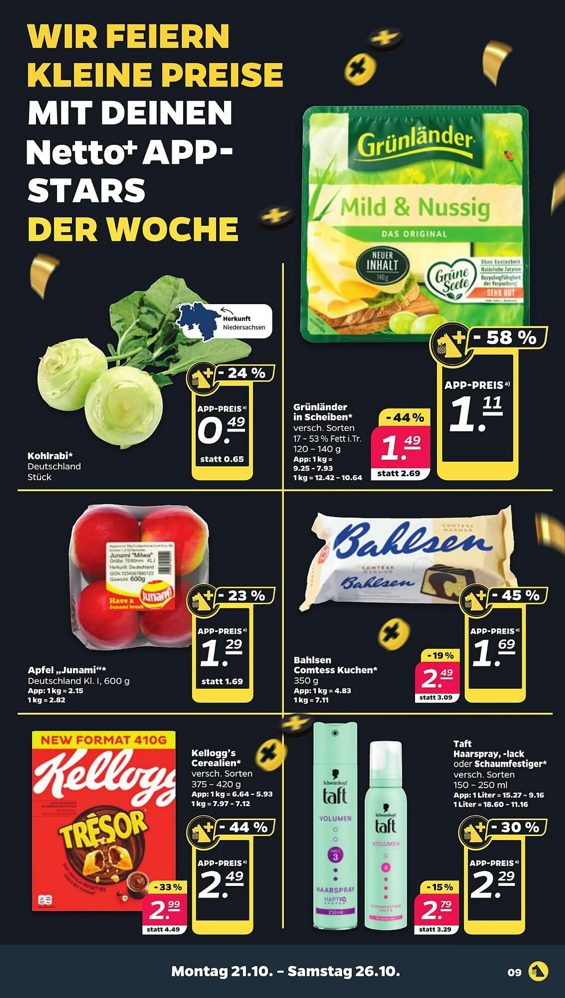 NETTO Prospekt von 21. Oktober bis 26. Oktober 2024 - Prospekt seite 9