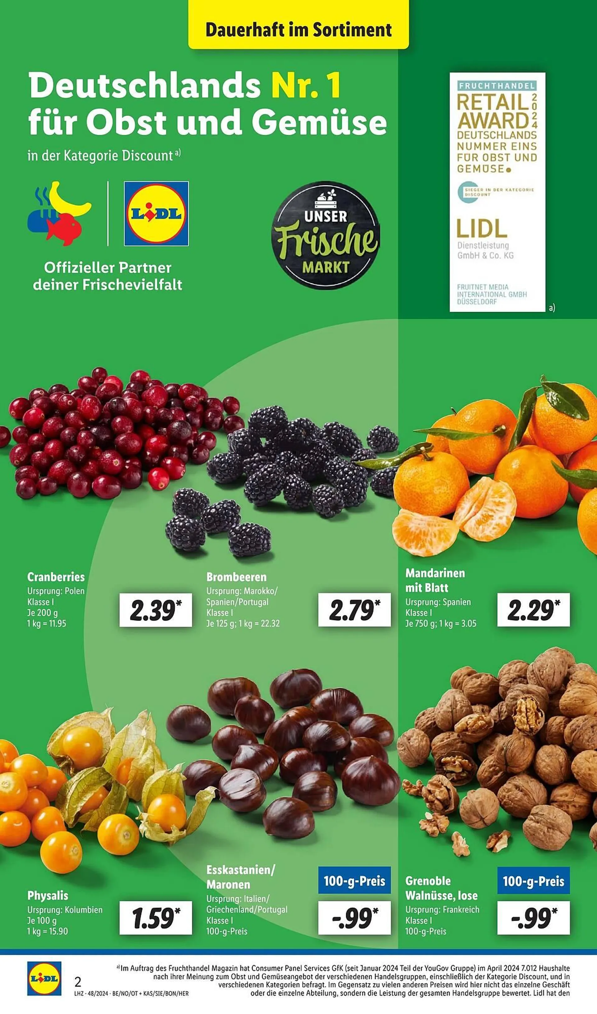 Lidl Prospekt von 9. Dezember bis 14. Dezember 2024 - Prospekt seite 2