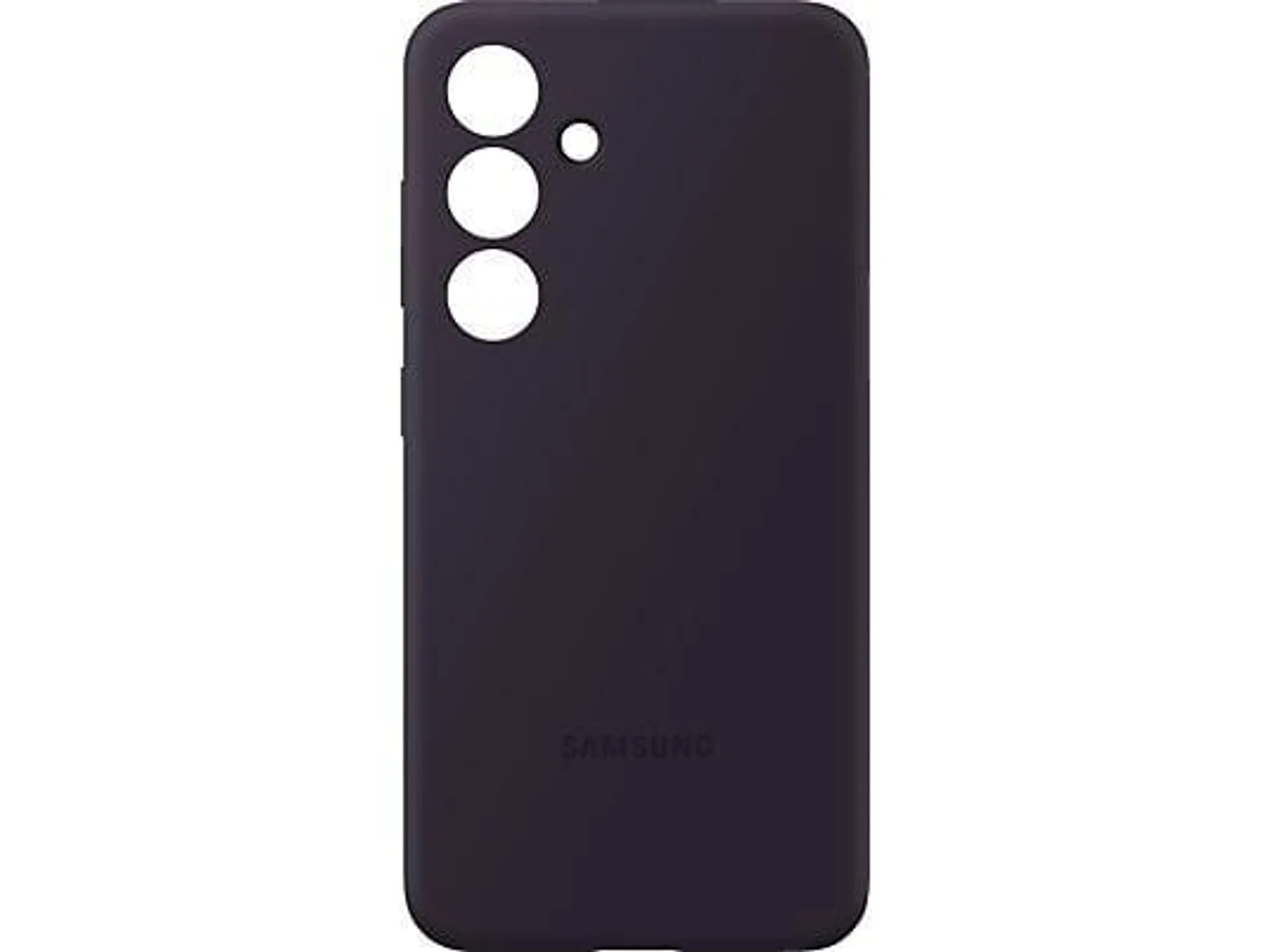 SAMSUNG Silicone Case, Backcover, Samsung, Galaxy S24, Dark Violet