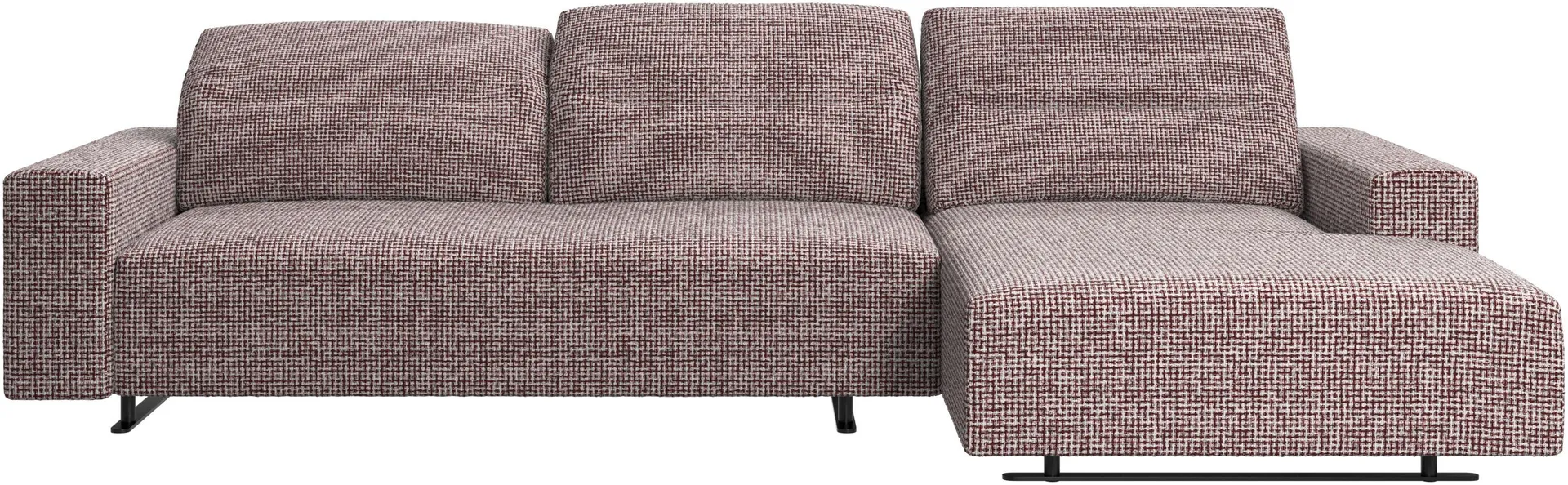 Hampton Sofa mit verstellbarem Rückenpolster und Ruhemodul rechts