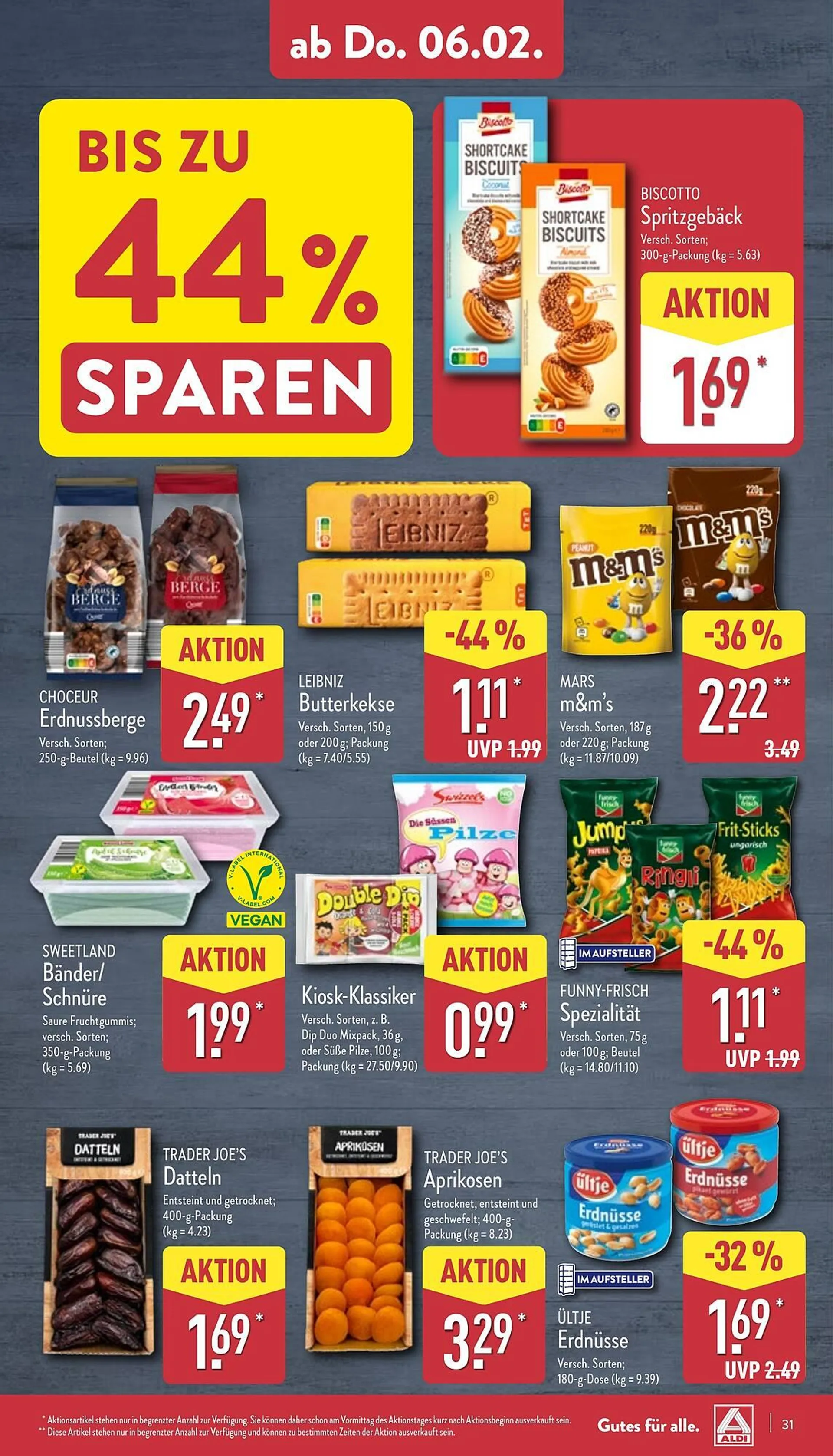 Aldi Nord Prospekt von 3. Februar bis 8. Februar 2025 - Prospekt seite 31