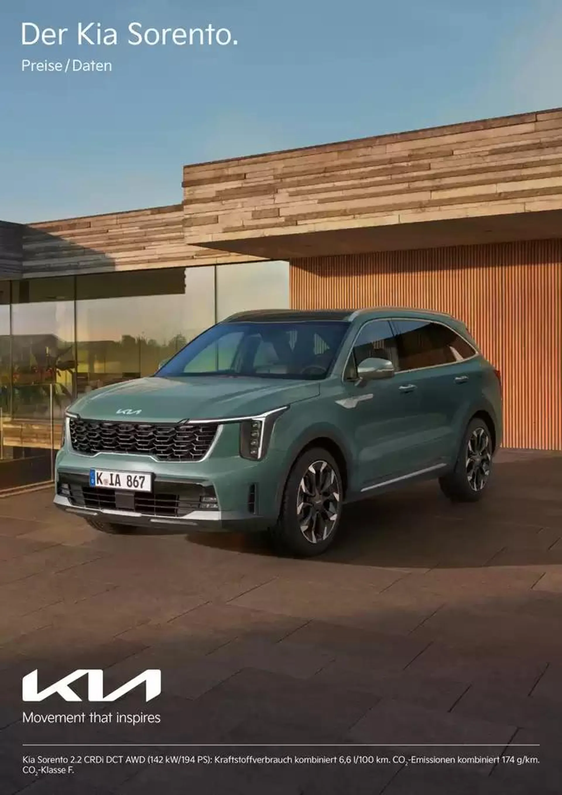 KIA Sorento von 19. Dezember bis 19. Dezember 2025 - Prospekt seite 1