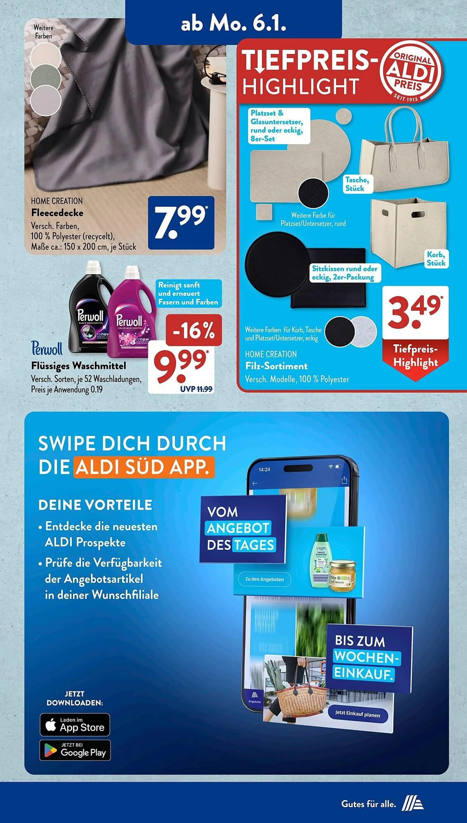 Aldi Süd Prospekt von 6. Januar bis 12. Januar 2025 - Prospekt seite 3