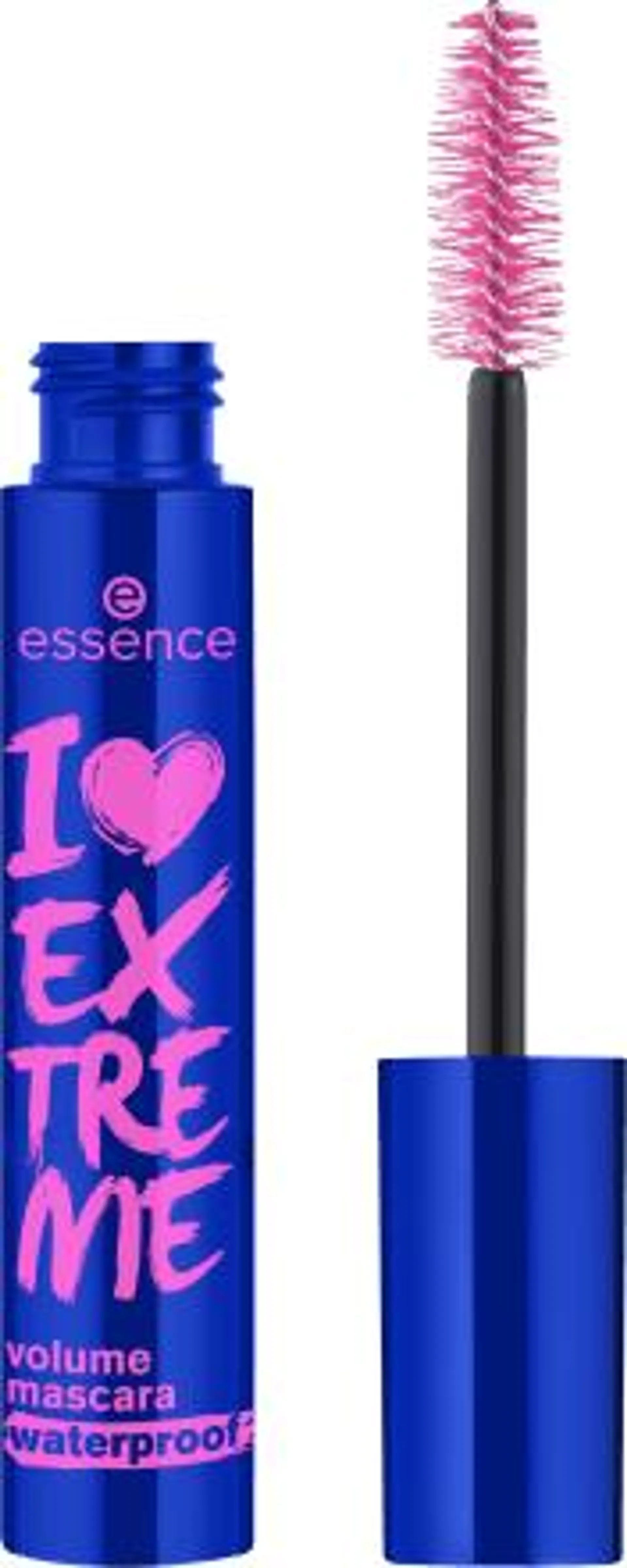 Mascara I Love Extreme Volume Waterproof Black, 12 ml