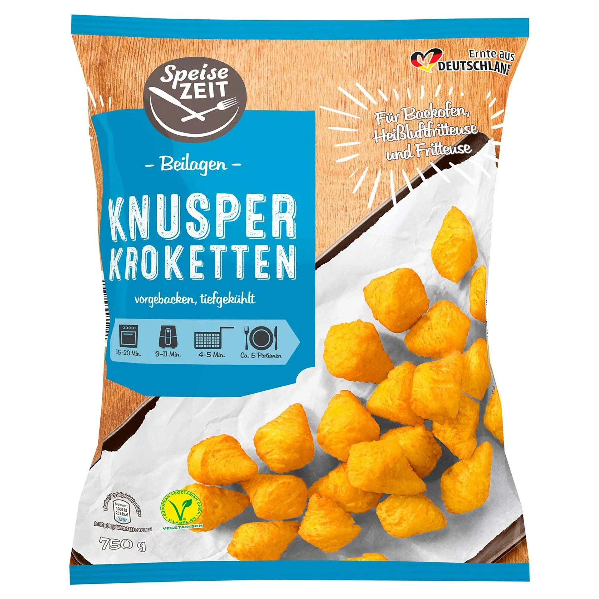 SPEISEZEIT Knusper-Kroketten oder -Rösti-Ecken 750 g