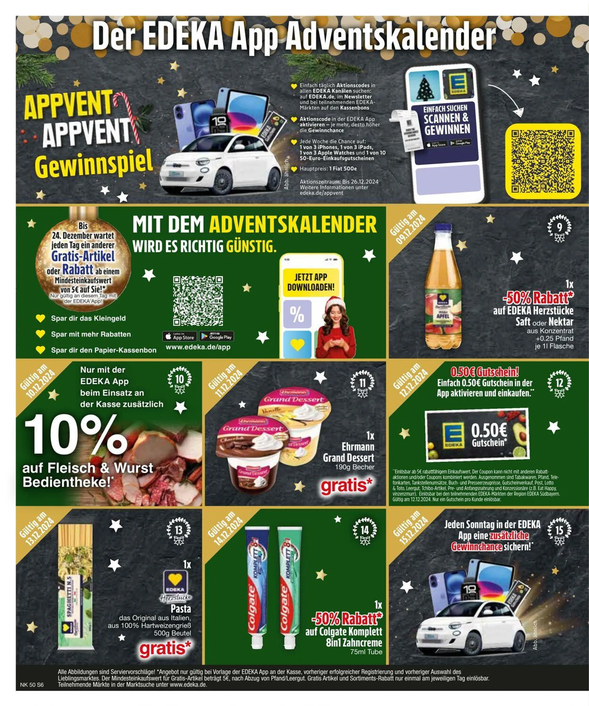 Edeka - Weihnachten 2024 von 9. Dezember bis 16. Dezember 2024 - Prospekt seite 8