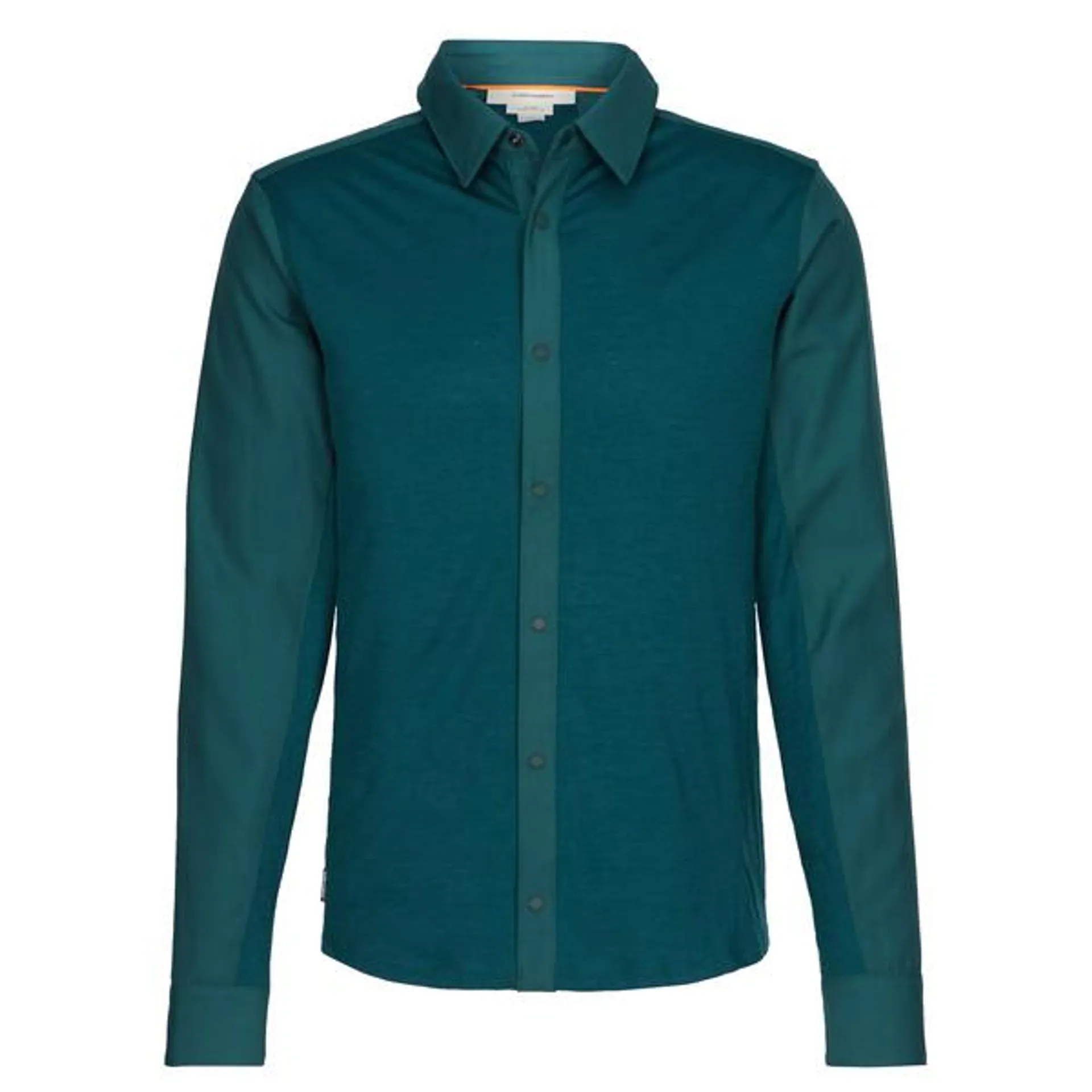 Icebreaker M HIKE LS TOP Herren Outdoor Hemd GREEN GLORY