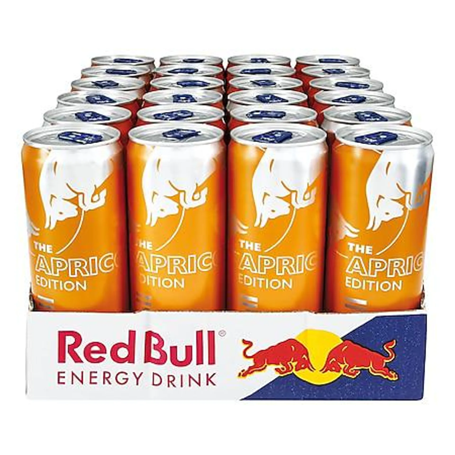 Red Bull Energy Drink Aprikose-Erdbeere 0,355 Liter Dose, 24er Pack