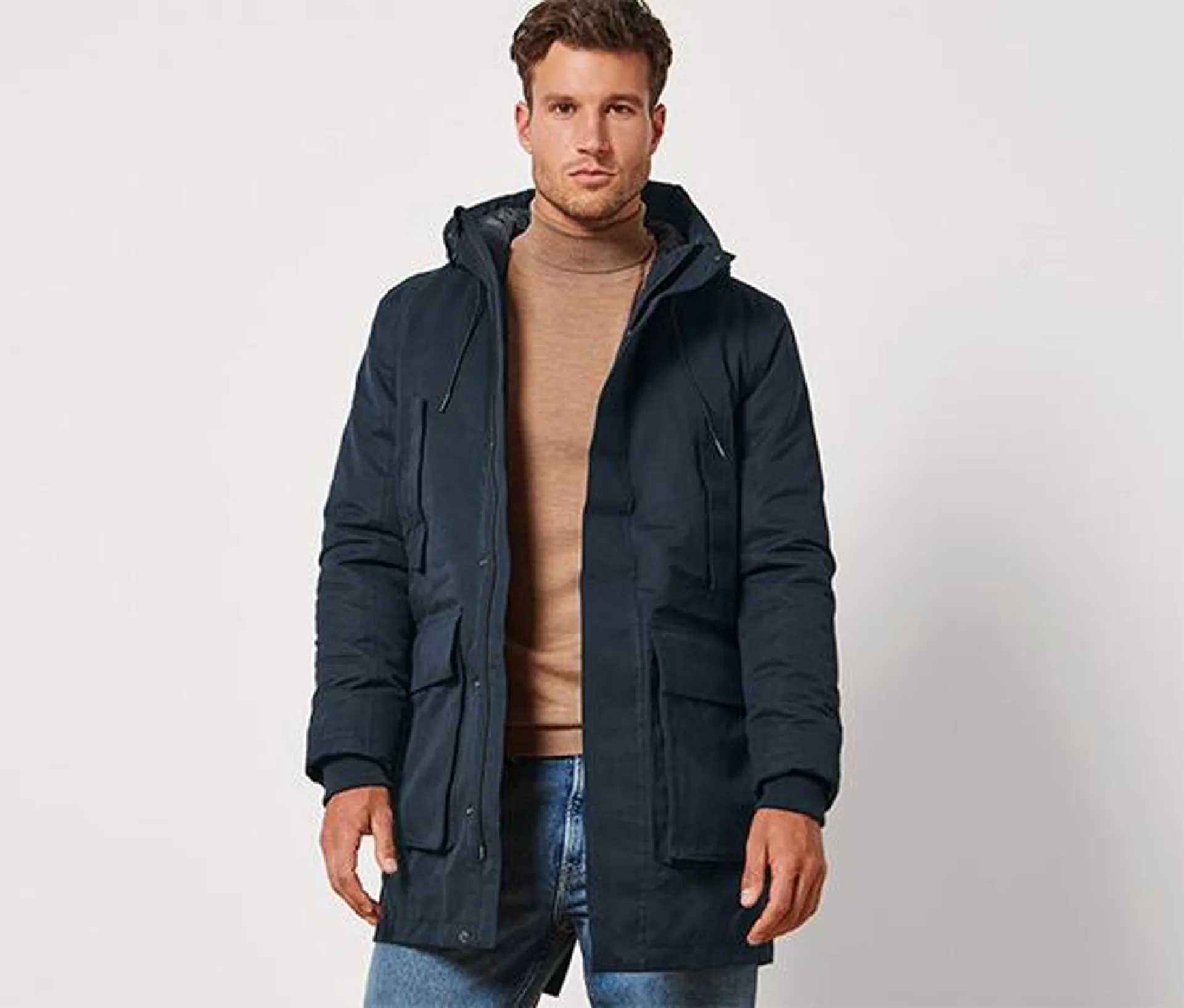 Parka, navyblau