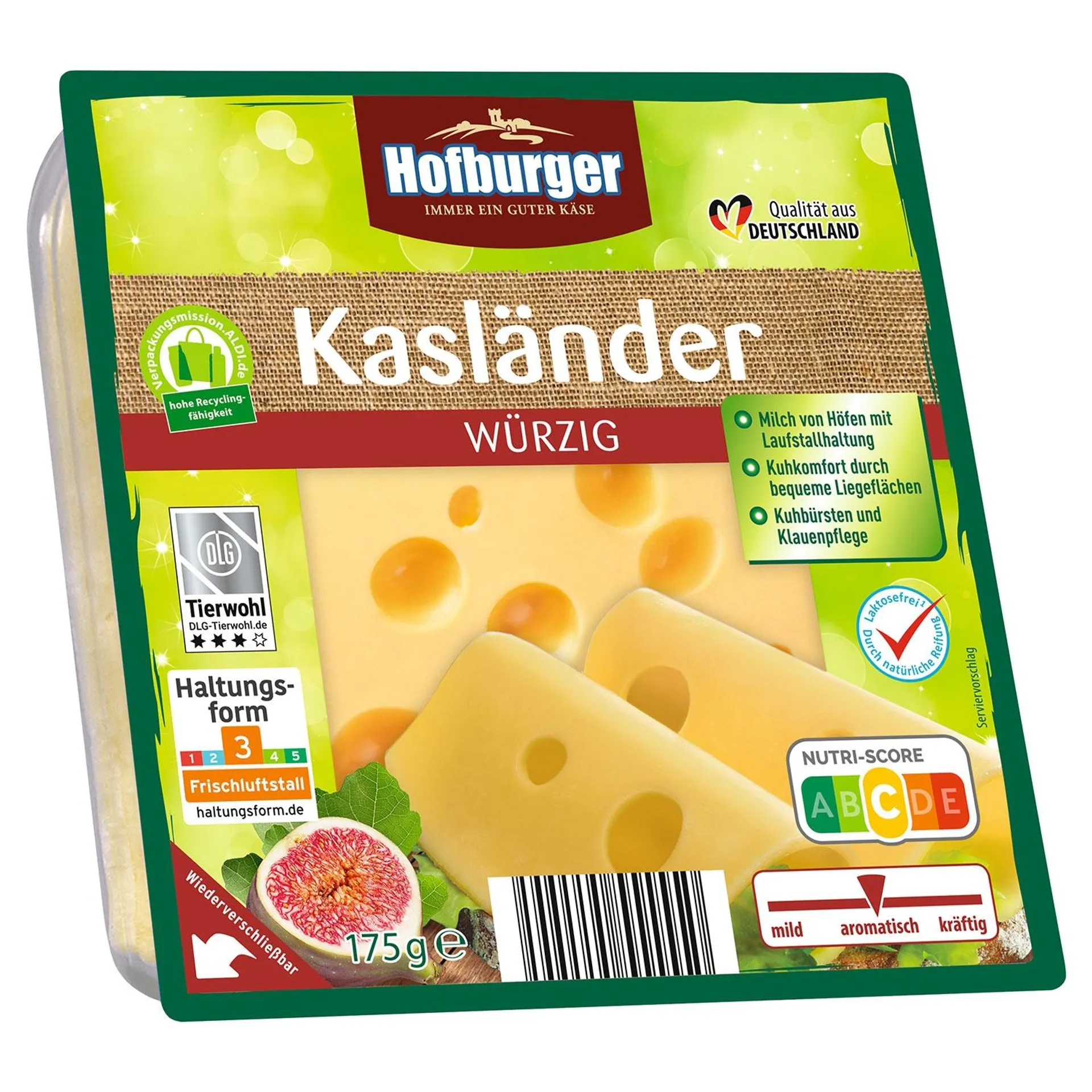 HOFBURGER Kasländer, Würzig 175 g