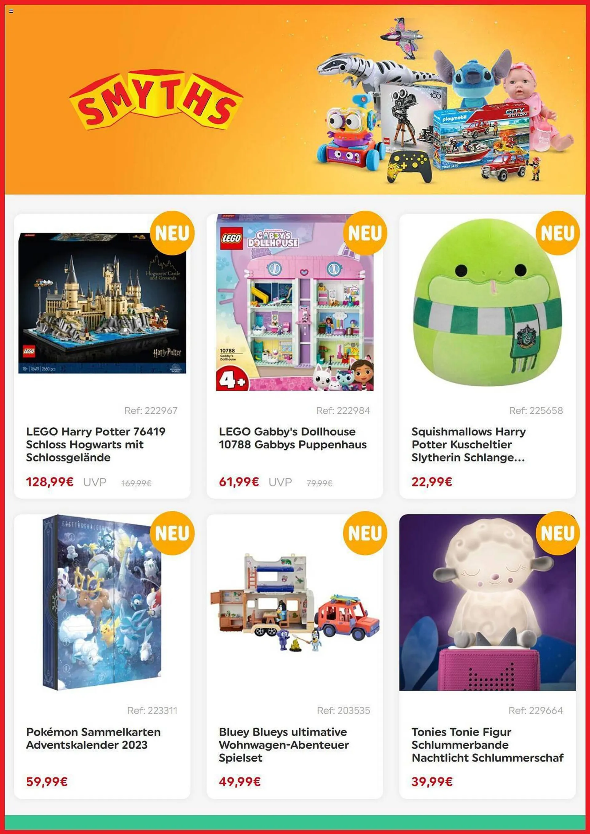 Smyths Toys Prospekt von 15. September bis 13. Oktober 2023 - Prospekt seite 4