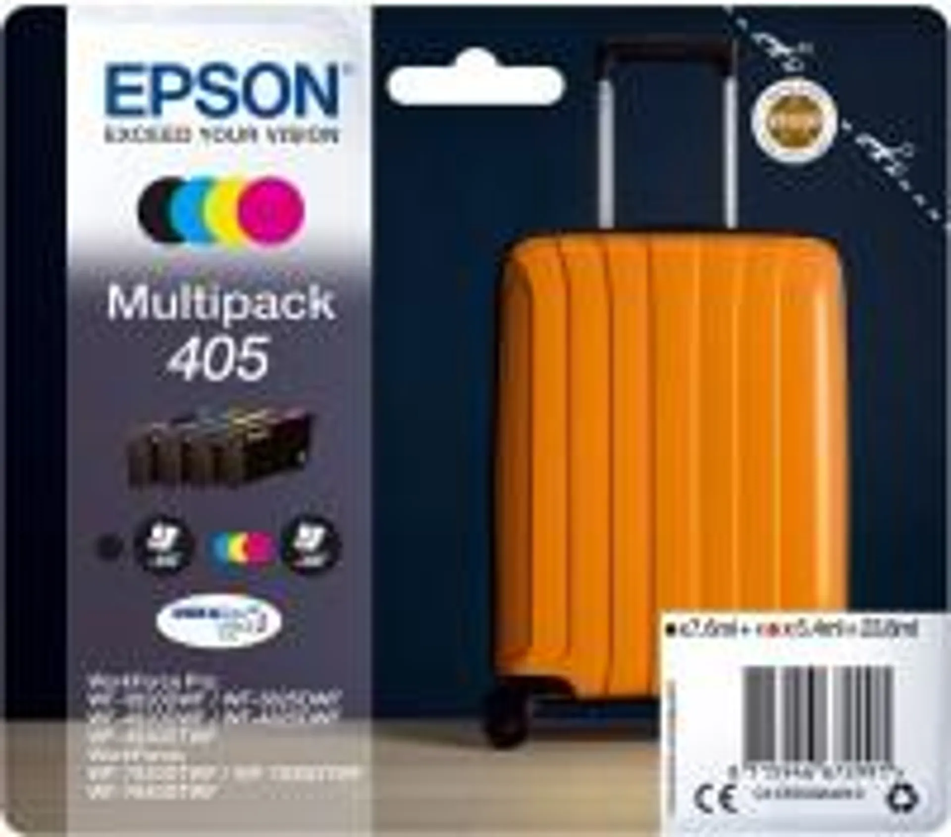 Epson 405 DURABrite Ultra Tinten-Multipack 4-farbig