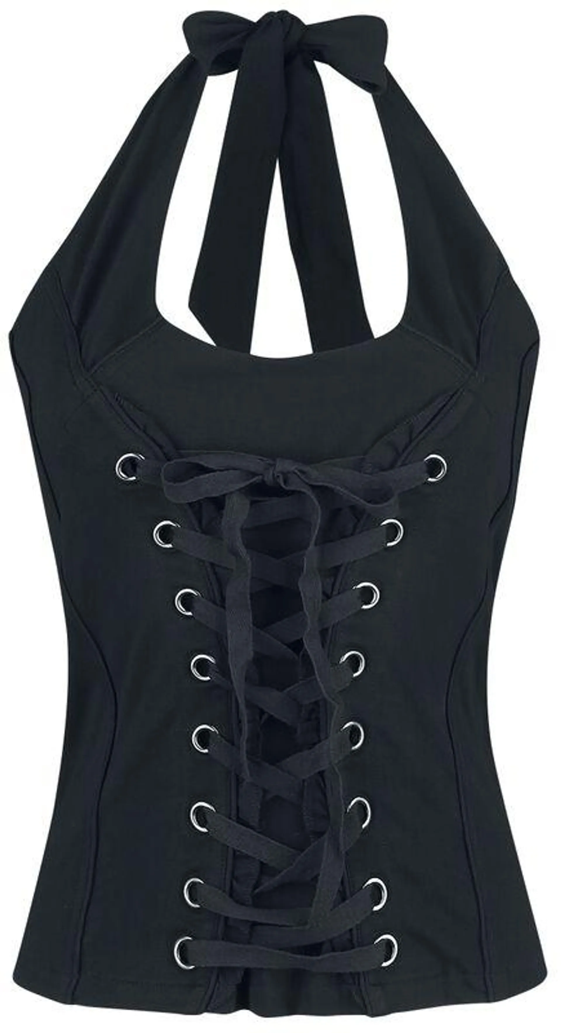 Top schwarz von Black Premium by EMP