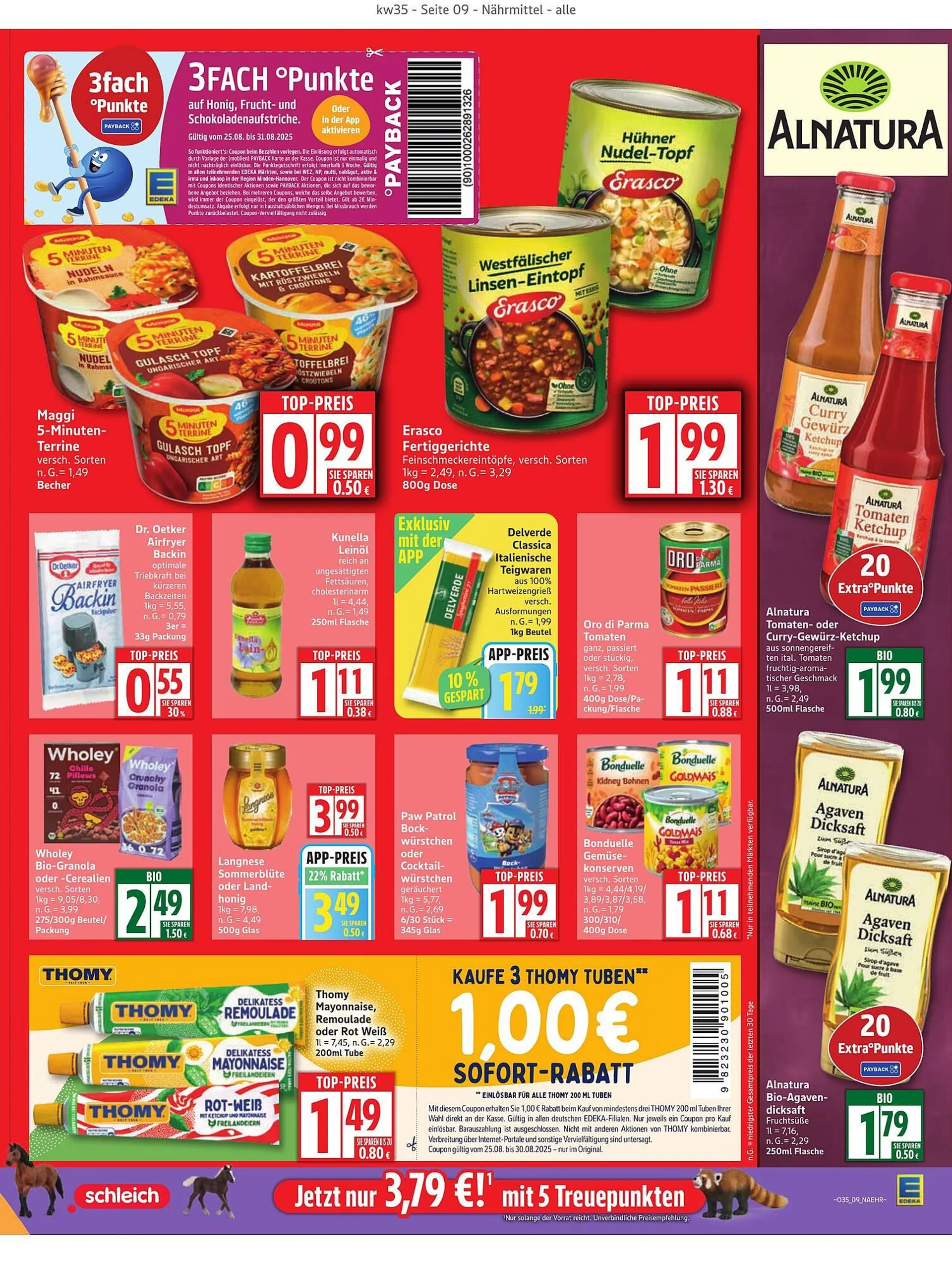 Edeka Prospekt von 25. August bis 30. August 2025 - Prospekt seite 9