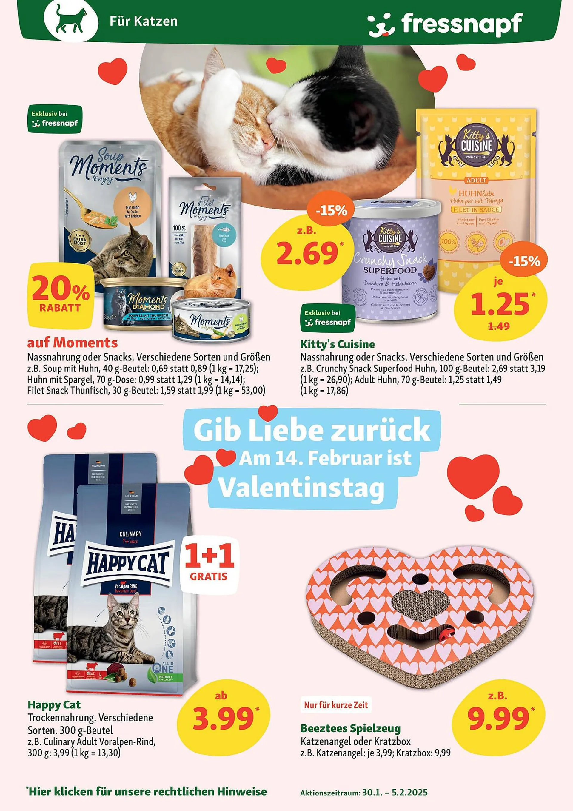 Fressnapf Prospekt von 29. Januar bis 5. Februar 2025 - Prospekt seite 2