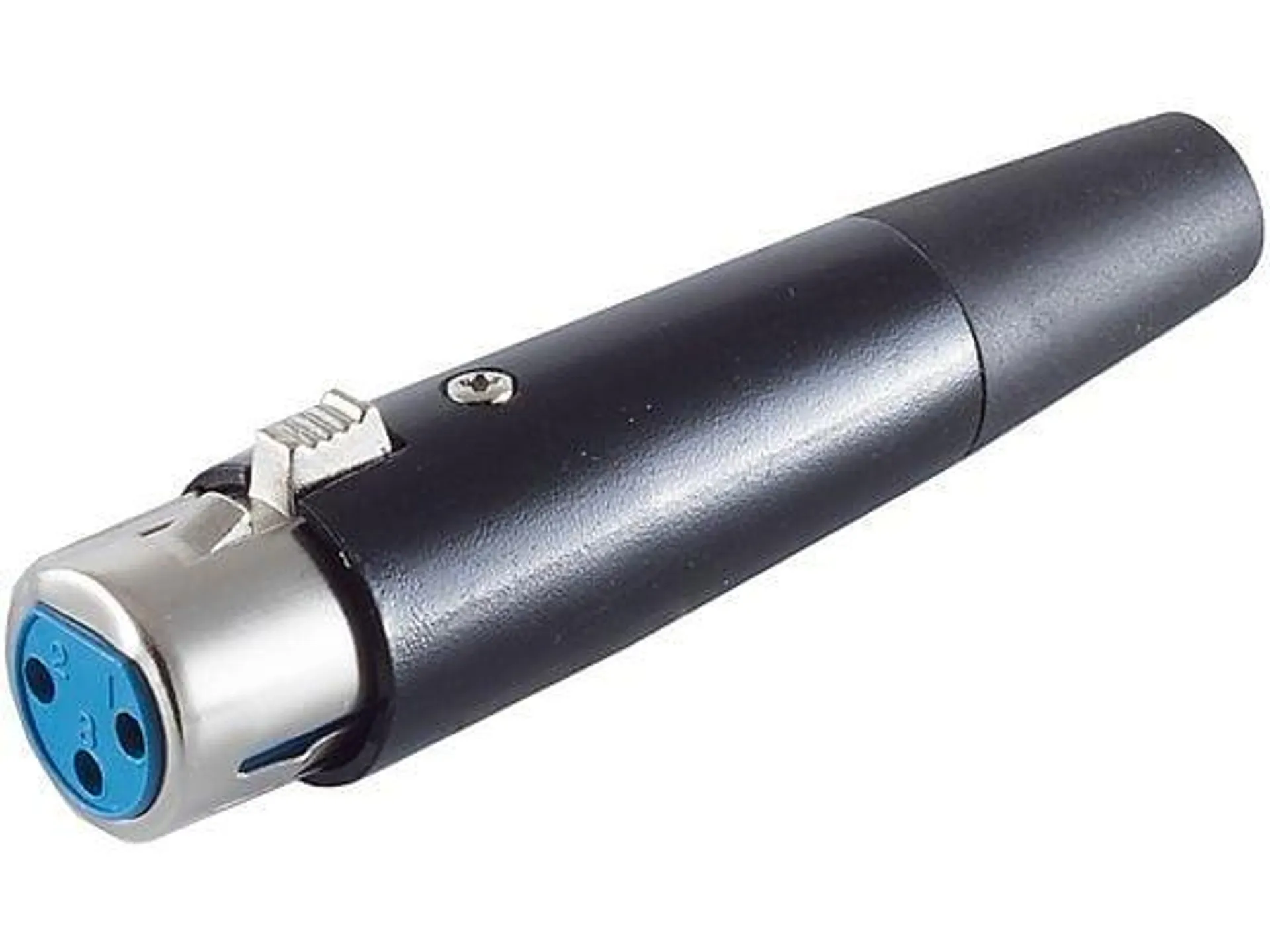 KABELBUDE XLR-Kupplung, Gehäuse schwarz XLR