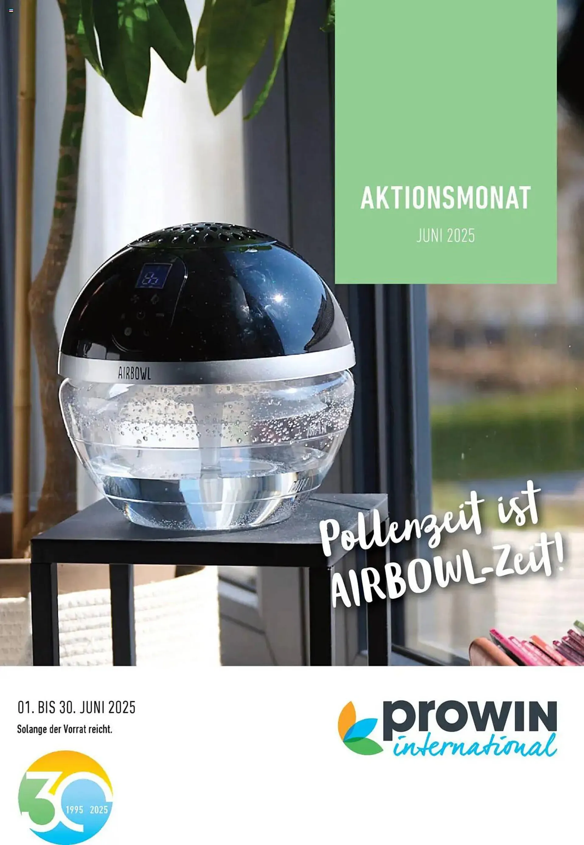 Prowin Prospekt von 1. Juni bis 30. Juni 2025 - Prospekt seite 1