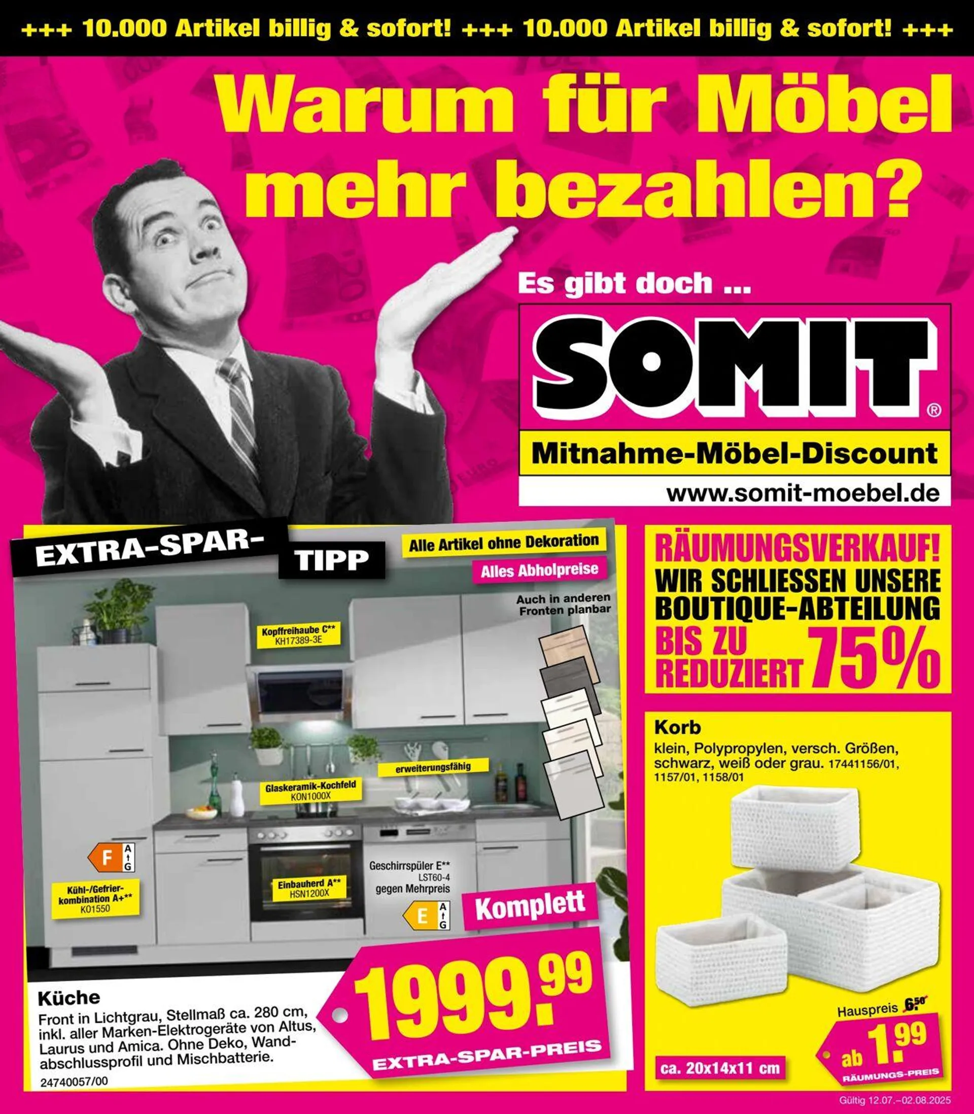 Somit Aktueller Prospekt von 14. Juli bis 26. Juli 2025 - Prospekt seite 1
