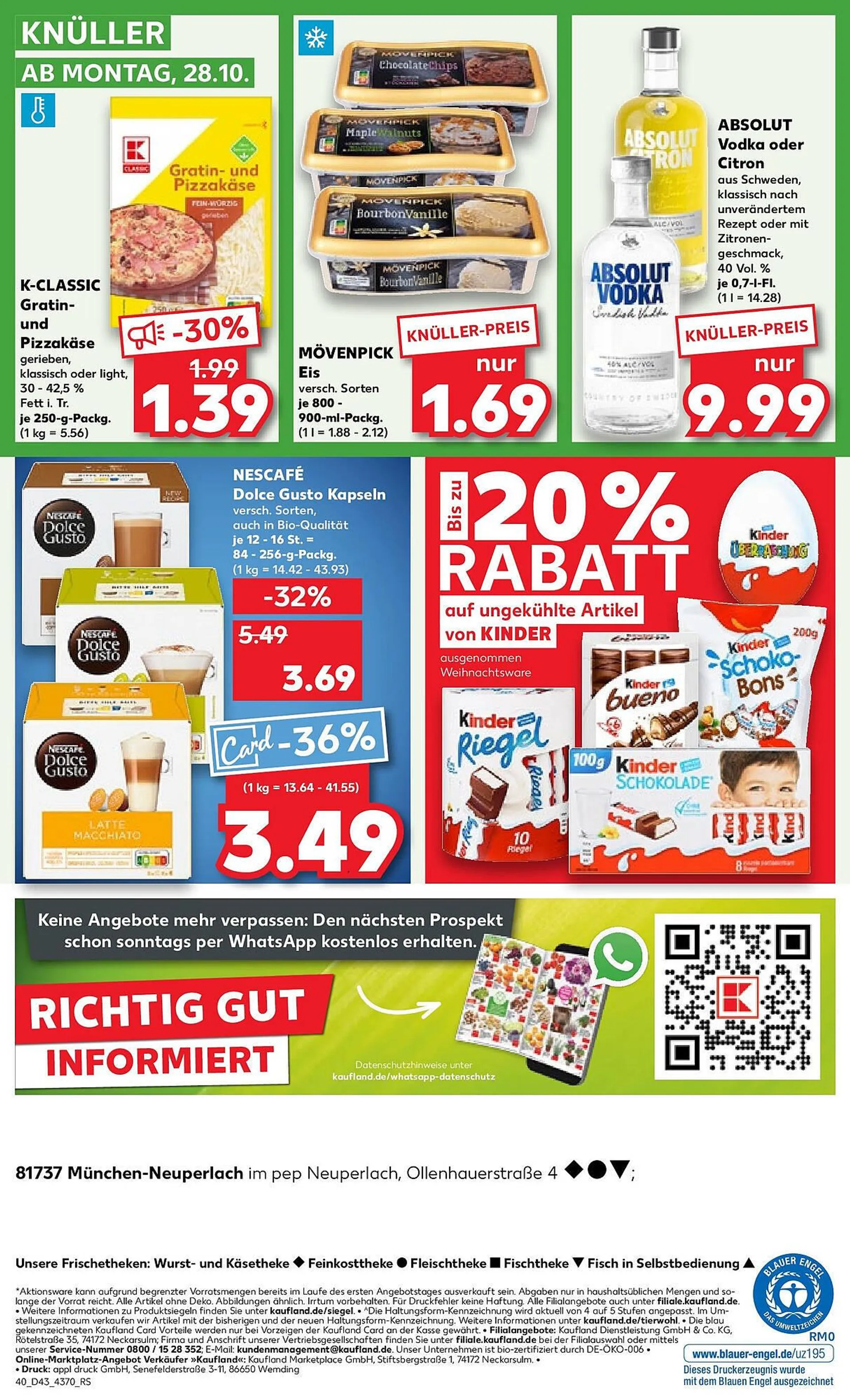 Kaufland Prospekt von 27. Oktober bis 30. Oktober 2024 - Prospekt seite 7