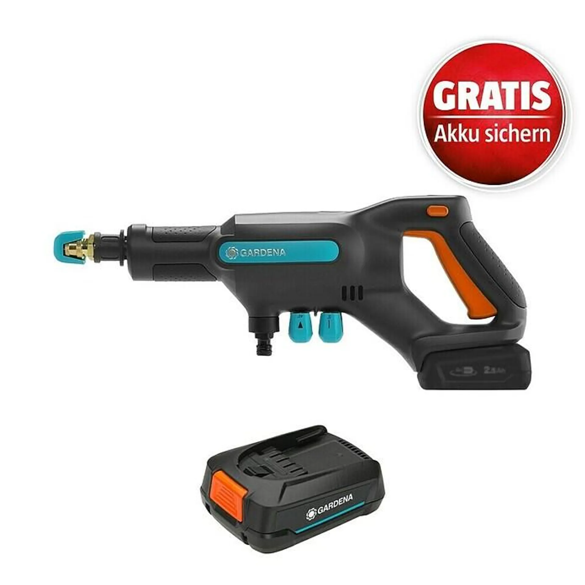 Gardena Power for All 18V Akku-Druckreiniger AquaClean 24/18V SE