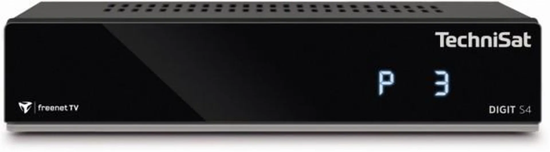 TechniSat Digit S4 freenet TV HDTV Sat-Receiver schwarz