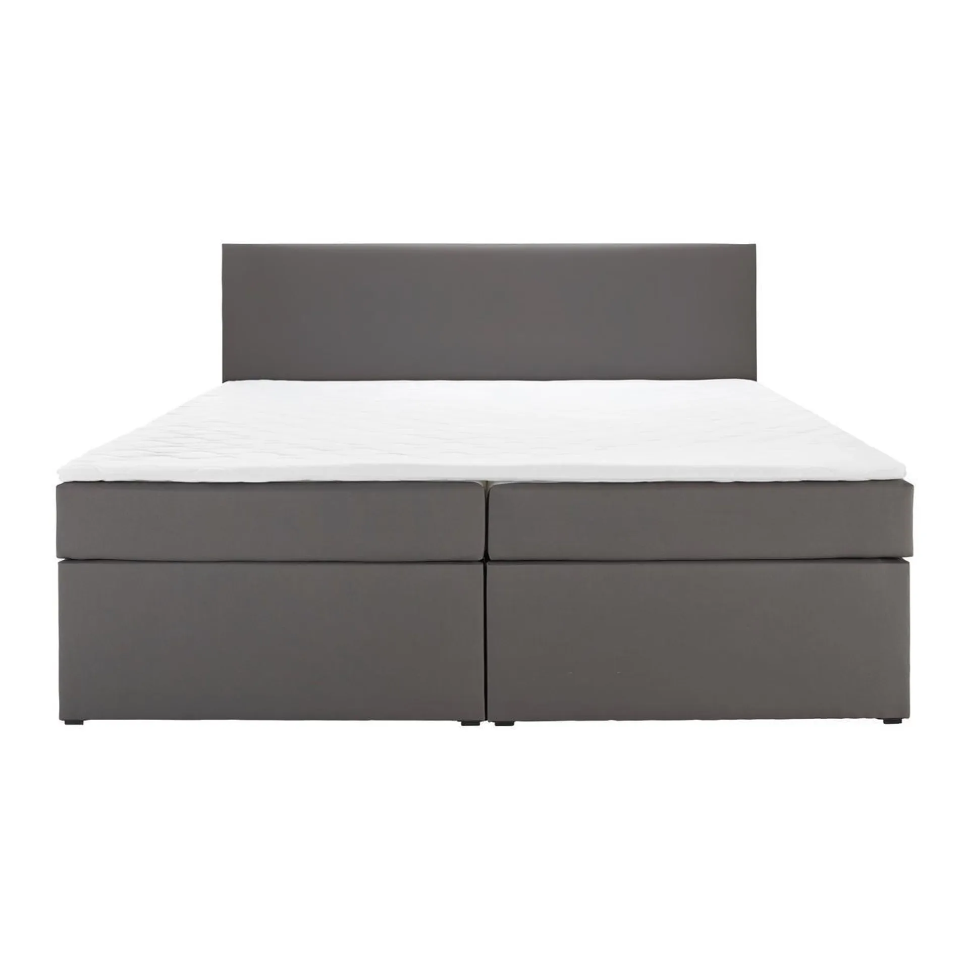 Boxbett Lucy ca. 180x200 cm Grau mit Topper online kaufen ➤ mömax