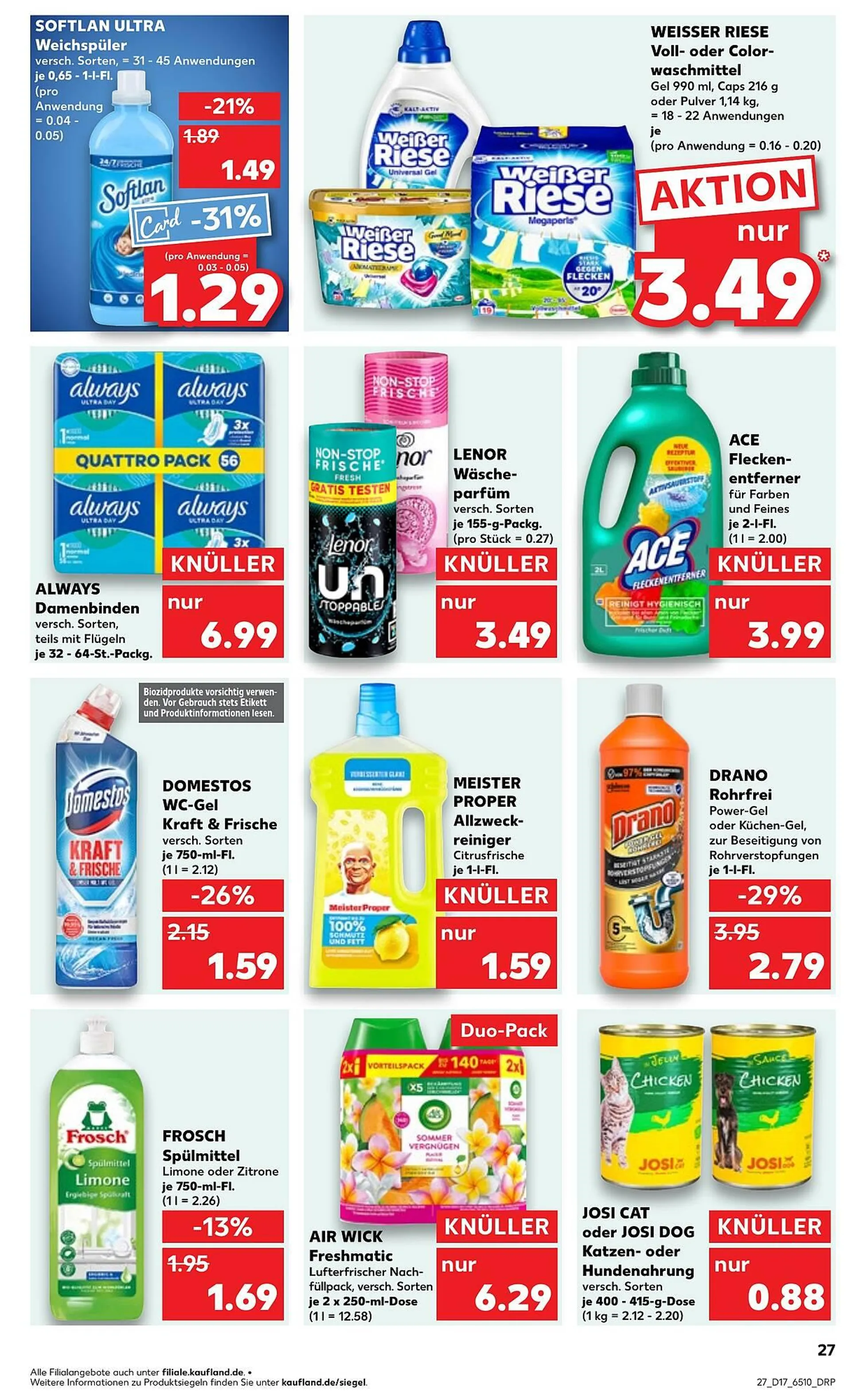 Kaufland Prospekt von 24. April bis 30. April 2025 - Prospekt seite 27