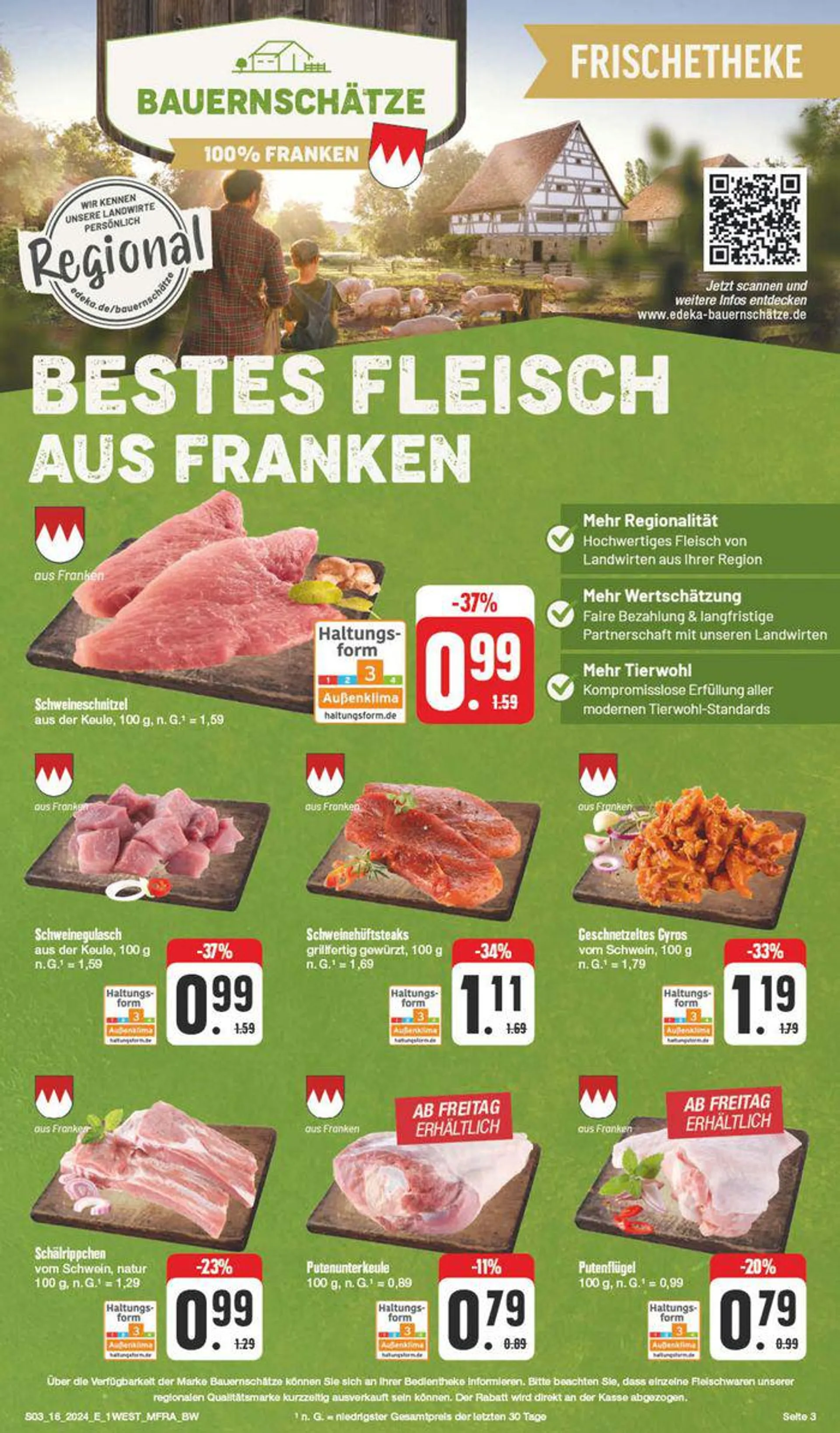 Edeka flugblatt von 14. April bis 20. April 2024 - Prospekt seite 3