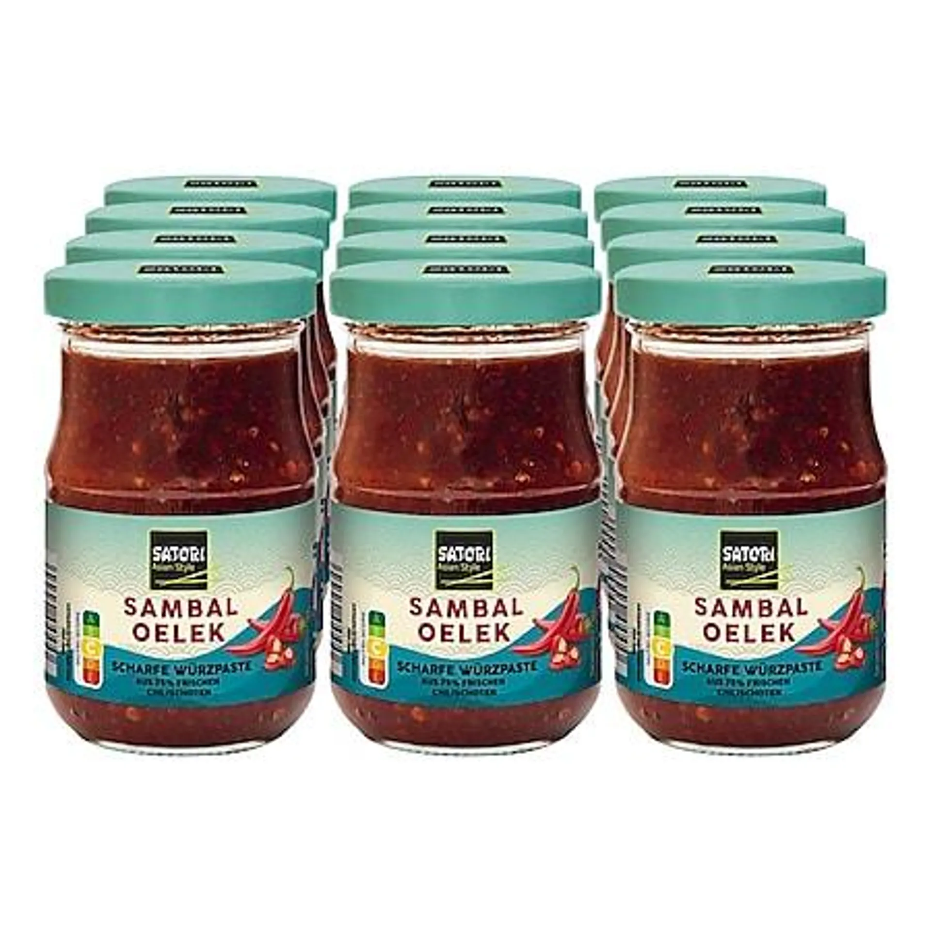 Satori Sambal Oelek 200 g, 12er Pack