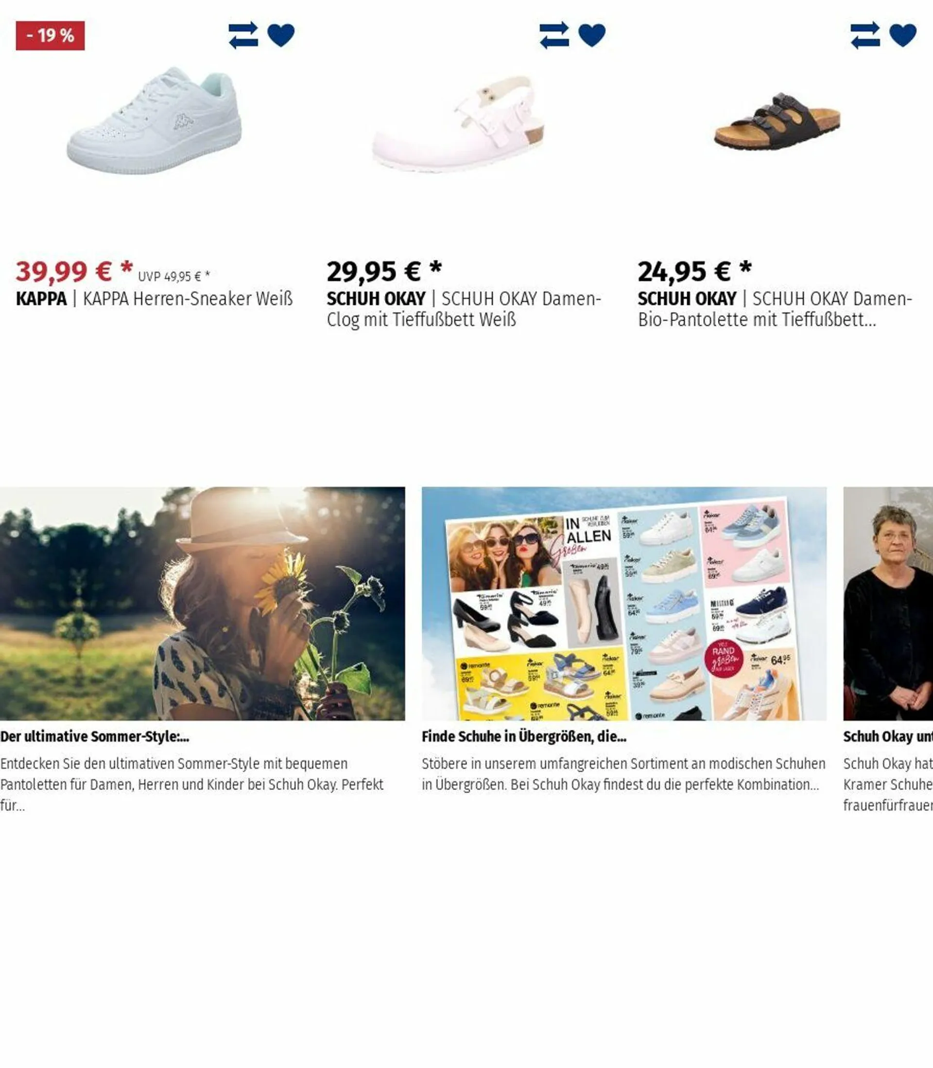 SCHUH OKAY Aktueller Prospekt von 24. Juni bis 3. Juli 2024 - Prospekt seite 57