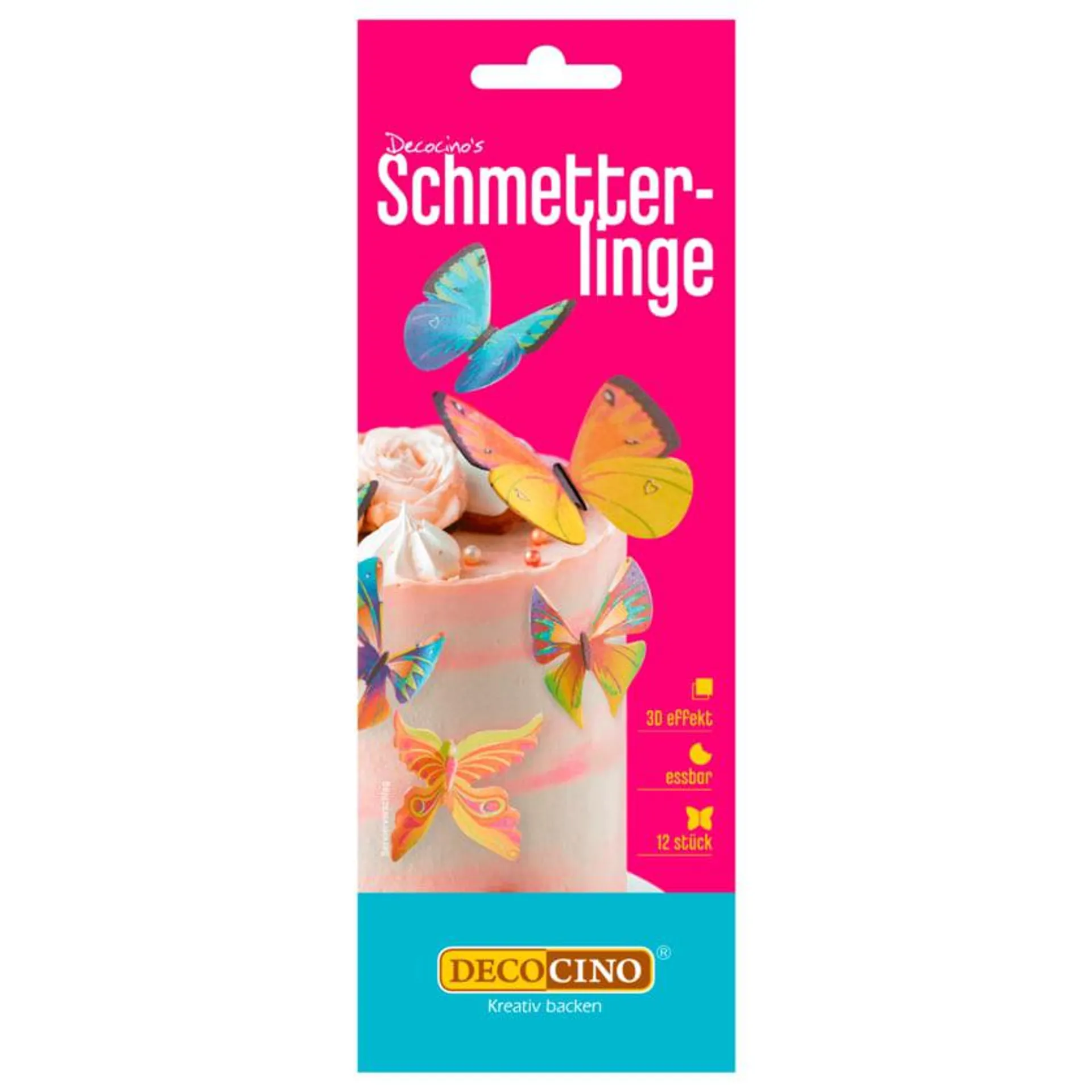 Decocino Esspapier Schmetterlinge 12er 4g