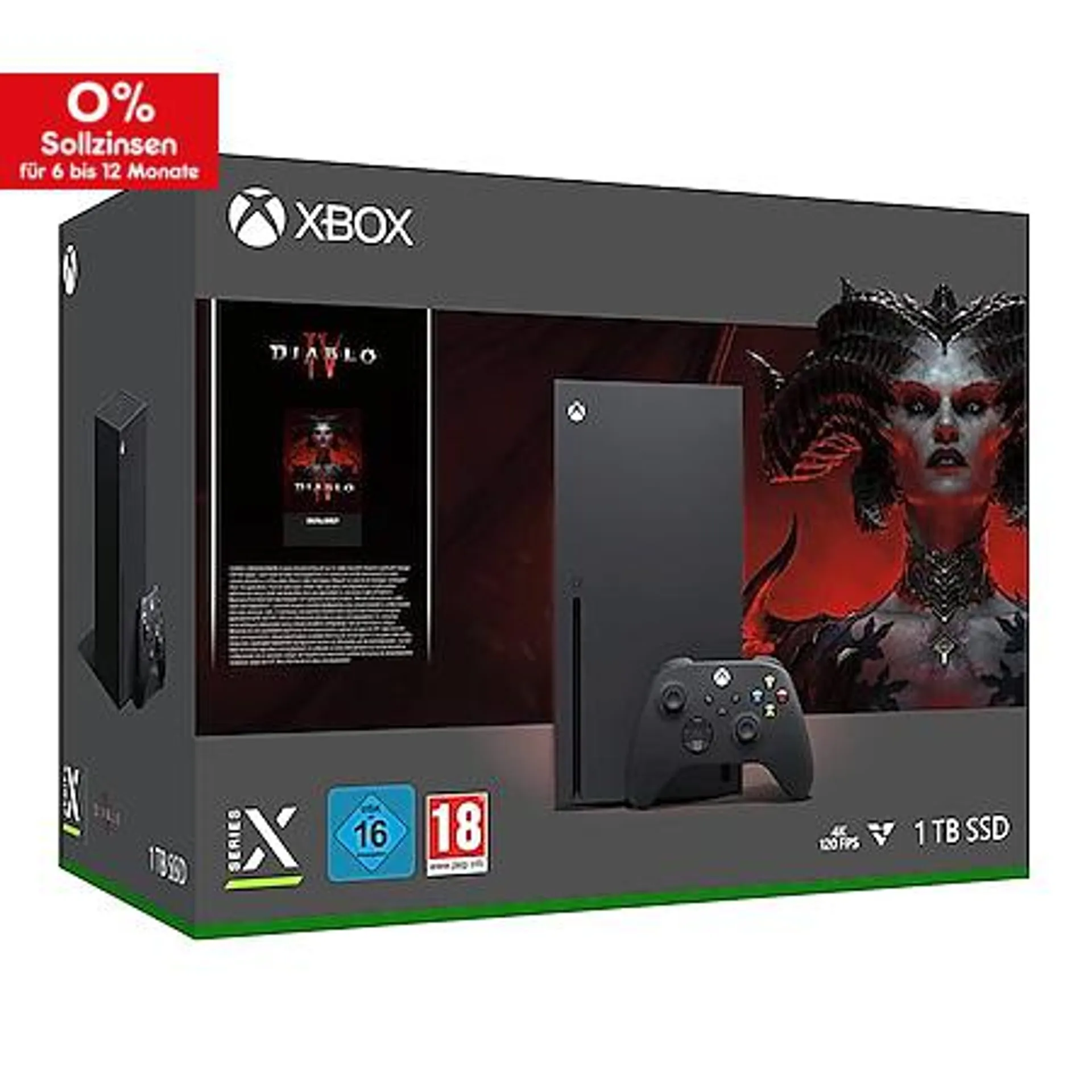 Xbox Series X – Diablo IV Bundle - Spielkonsole - 4K - HDR