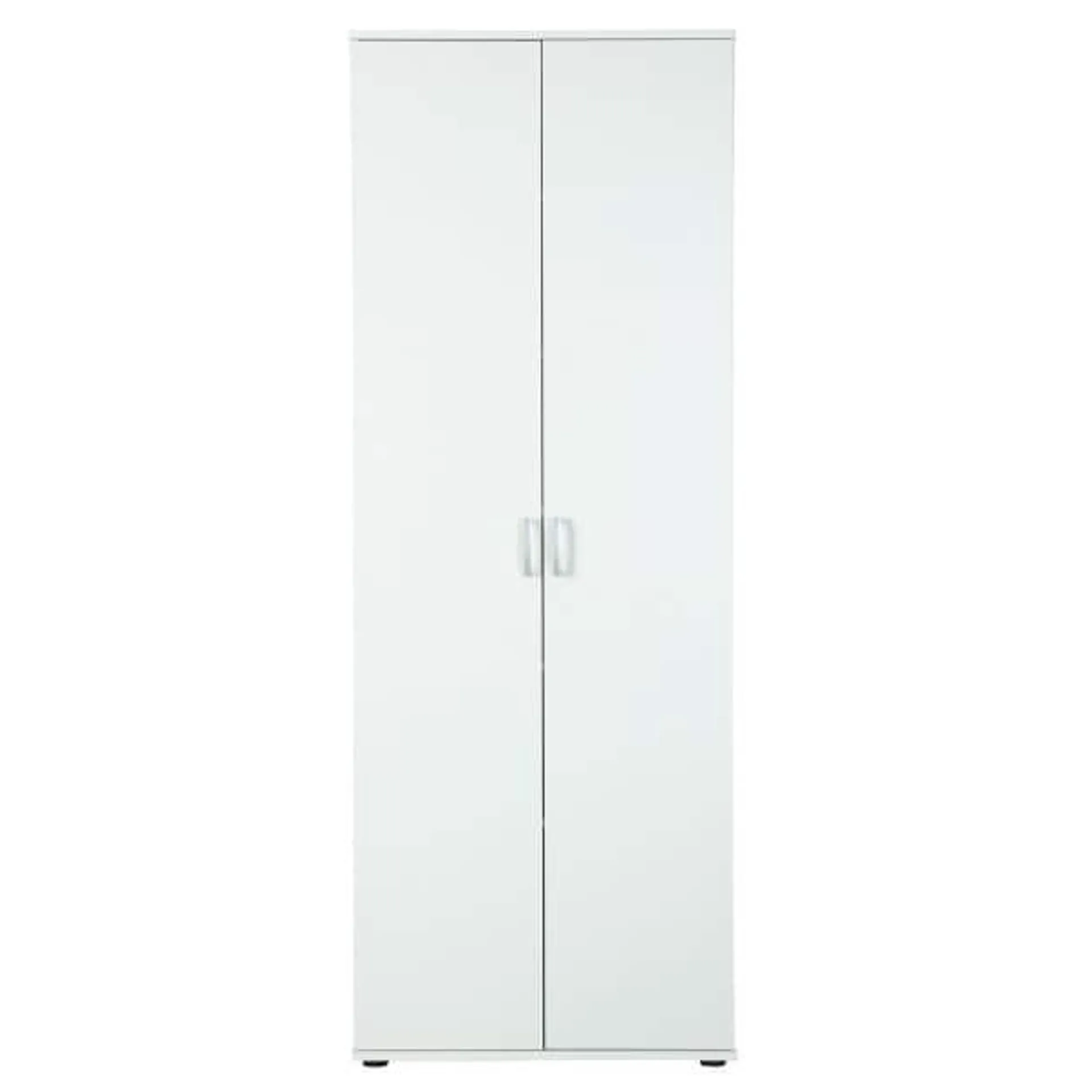 Mehrzweckschrank Pepe 70x189x34 cm Weiß