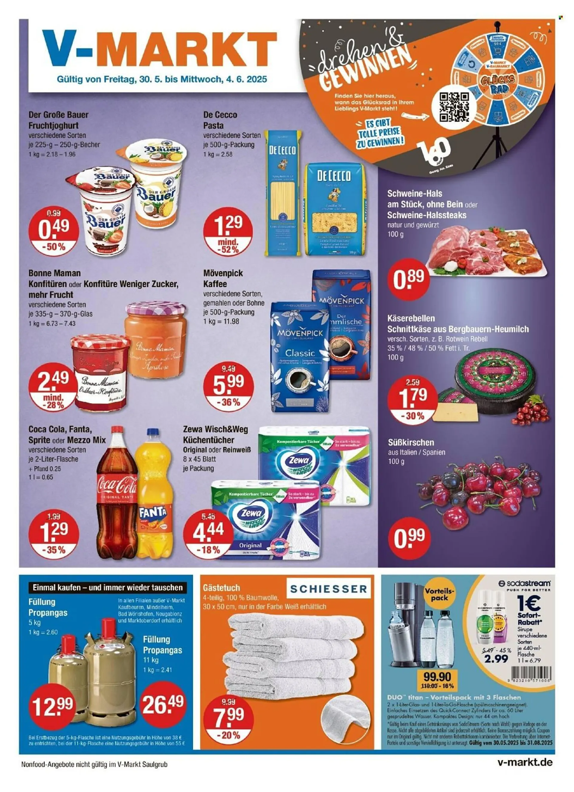 V Markt Prospekt von 30. Mai bis 4. Juni 2025 - Prospekt seite 1
