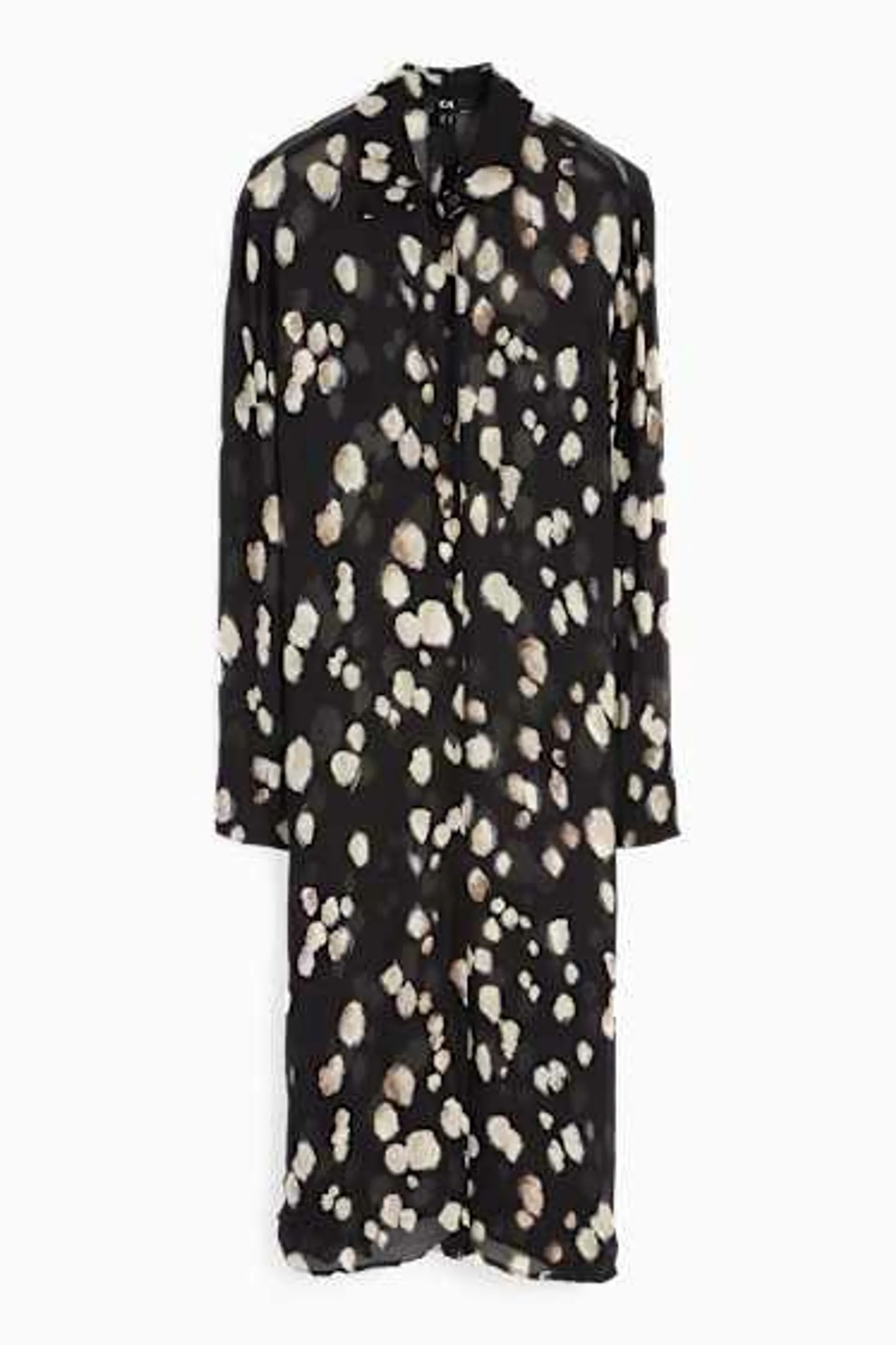 Shirt dress - polka dot