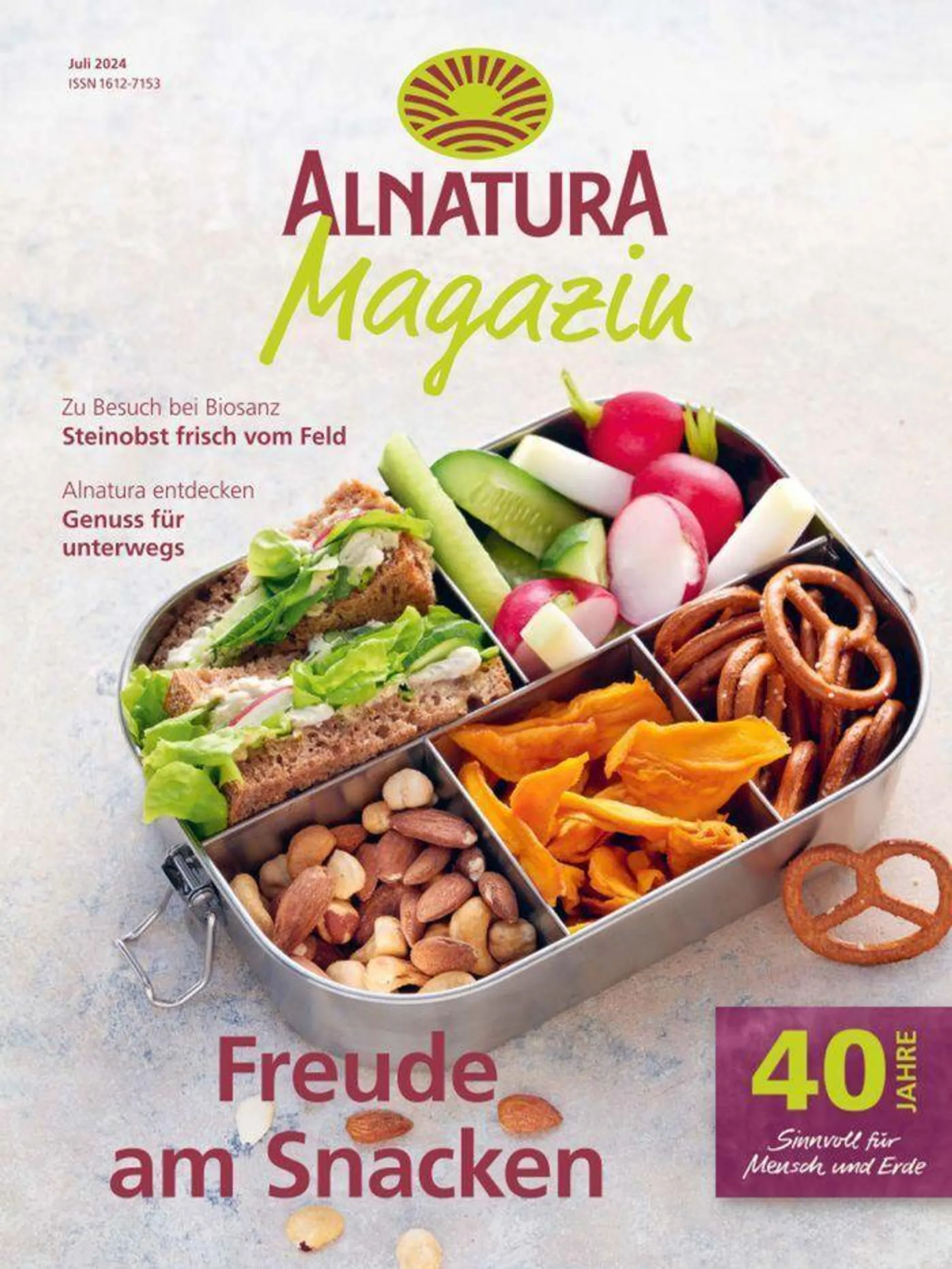 Alnatura Magazin Juli 2024 - 1