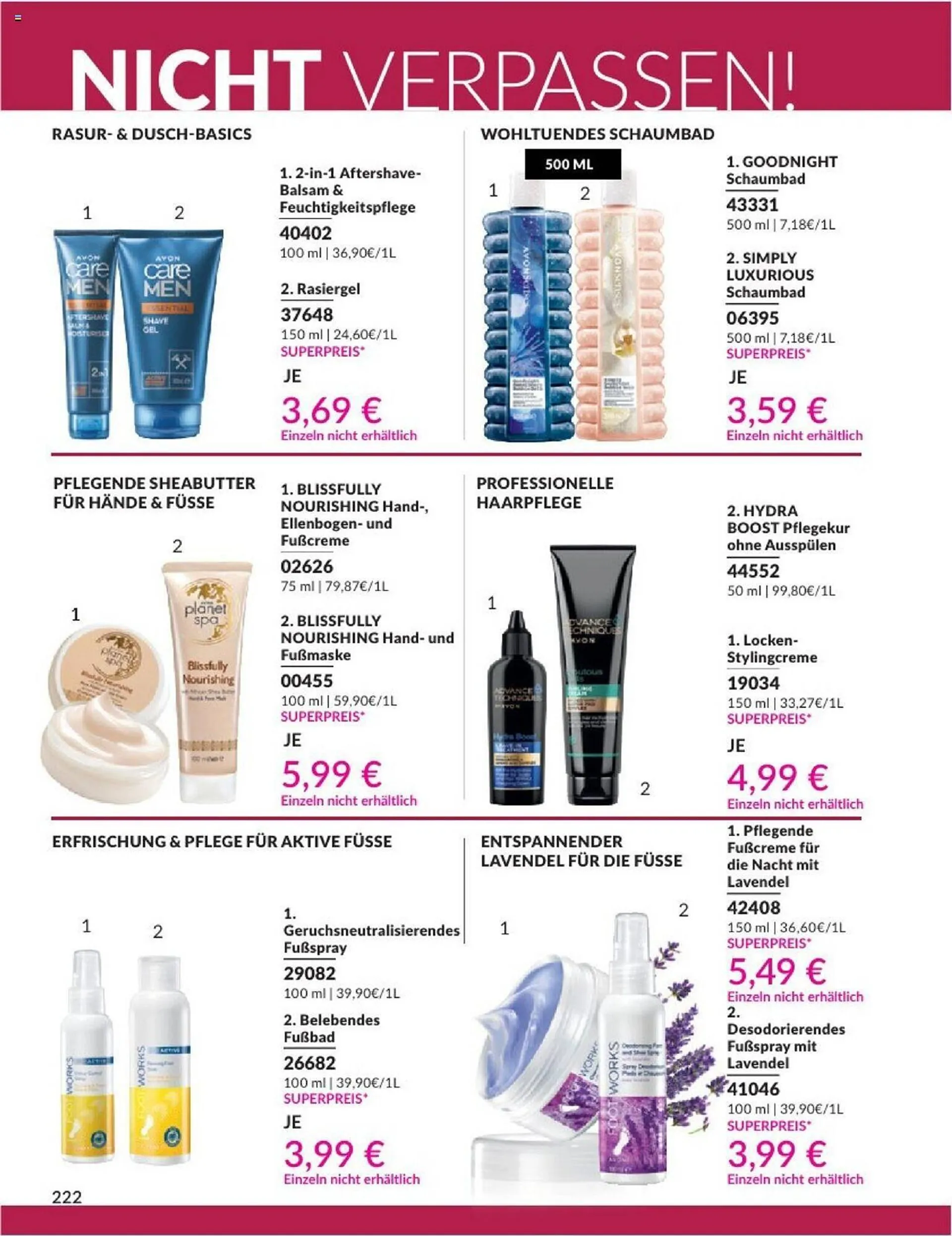 Avon Prospekt von 1. Oktober bis 31. Oktober 2024 - Prospekt seite 224