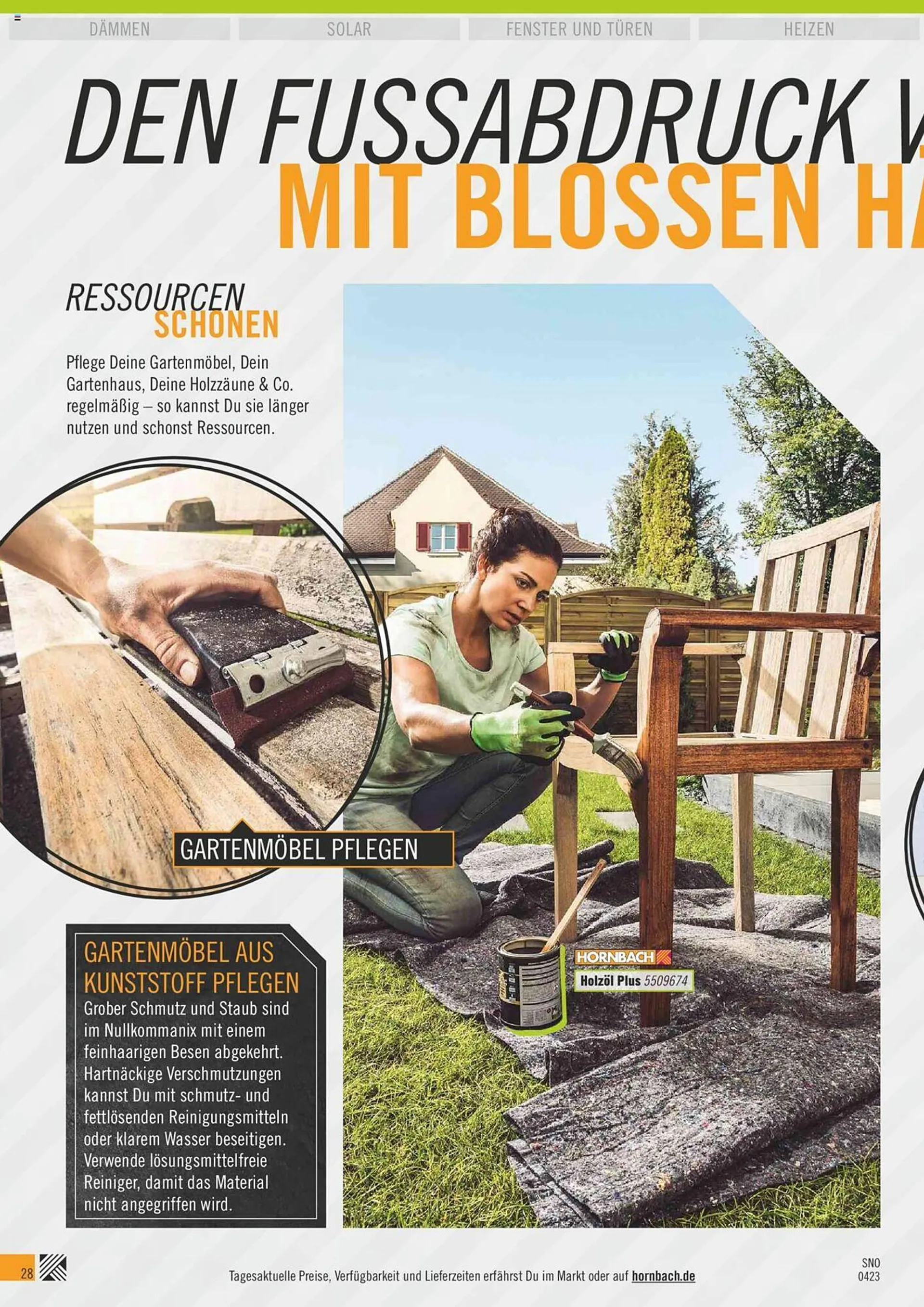 Hornbach Prospekt von 27. April bis 31. Dezember 2023 - Prospekt seite 28