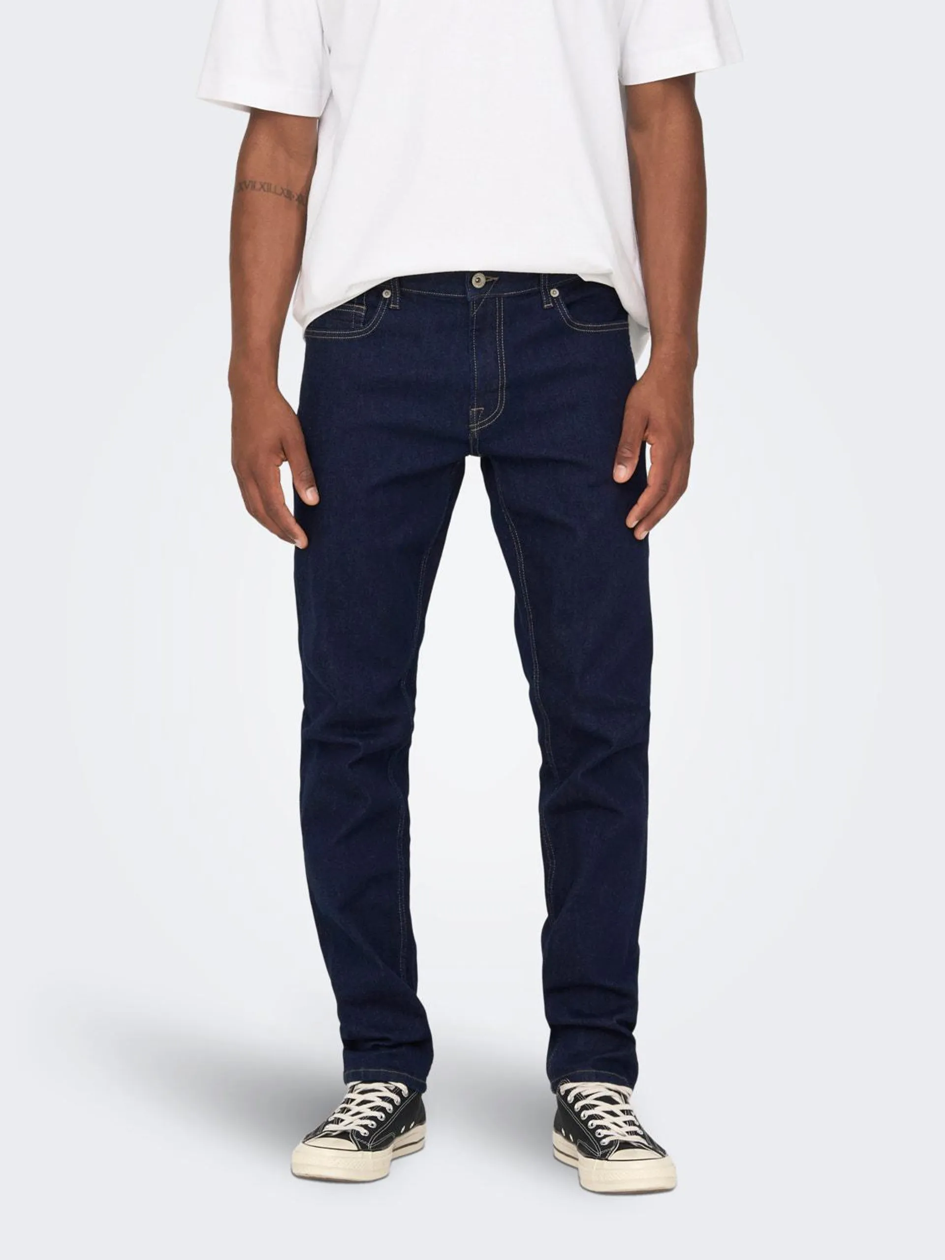 ONSLOOM SLIM D.BLUE 4078 JEANS