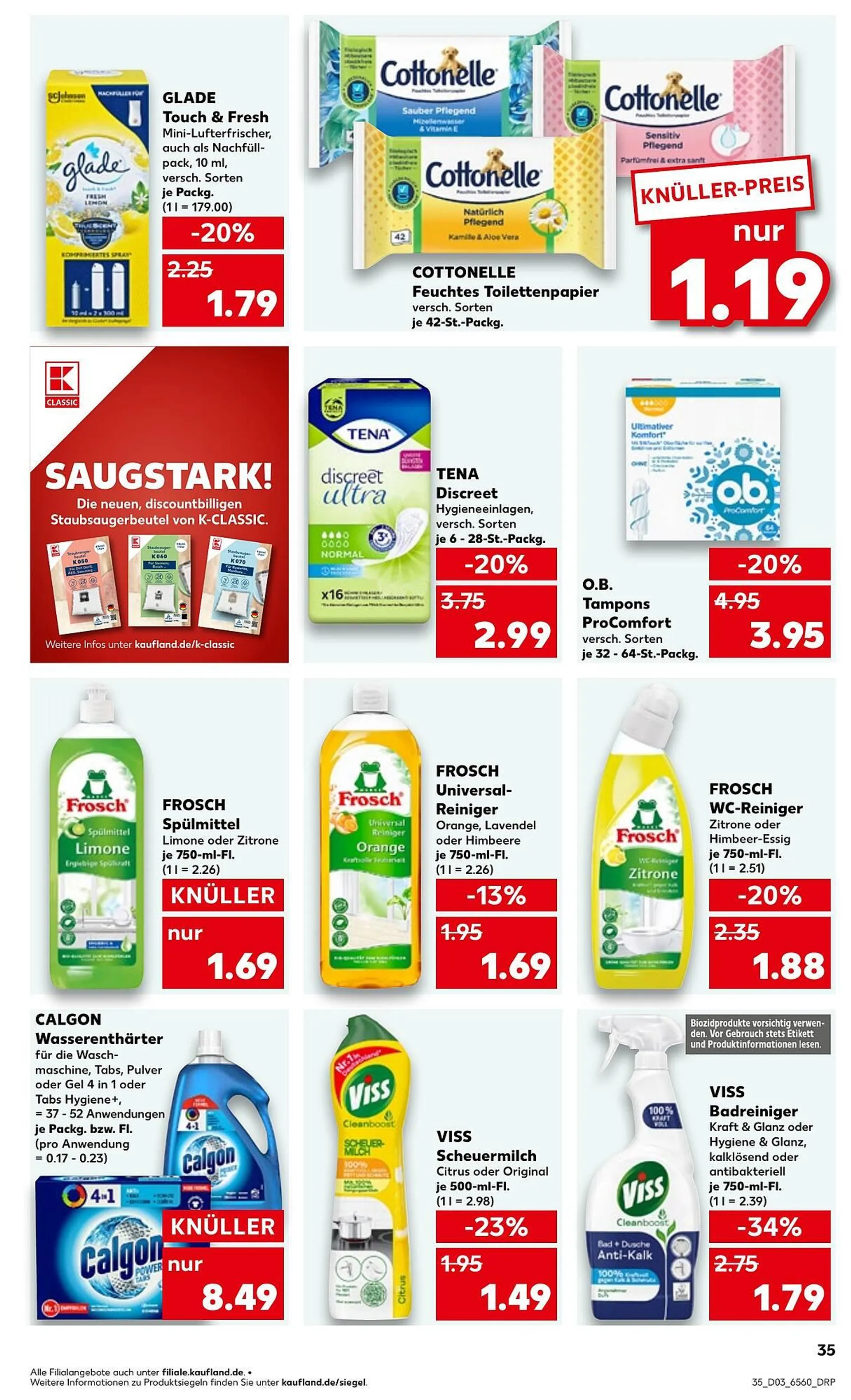 Kaufland Prospekt von 16. Januar bis 22. Januar 2025 - Prospekt seite 35