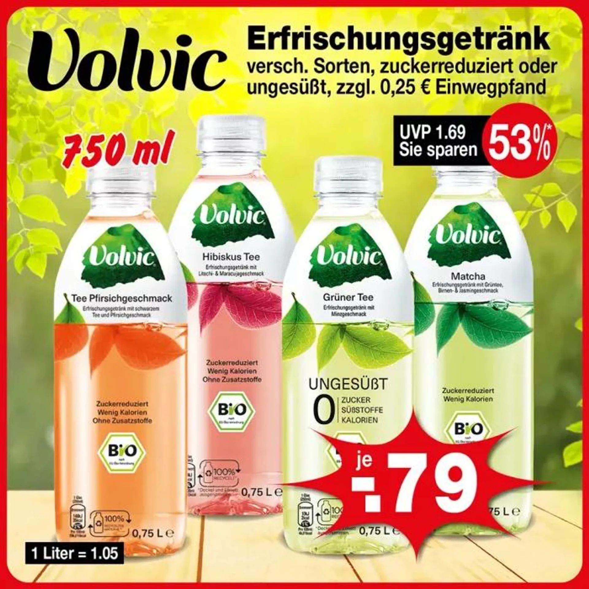 Volvic Erfrischungsgetränke