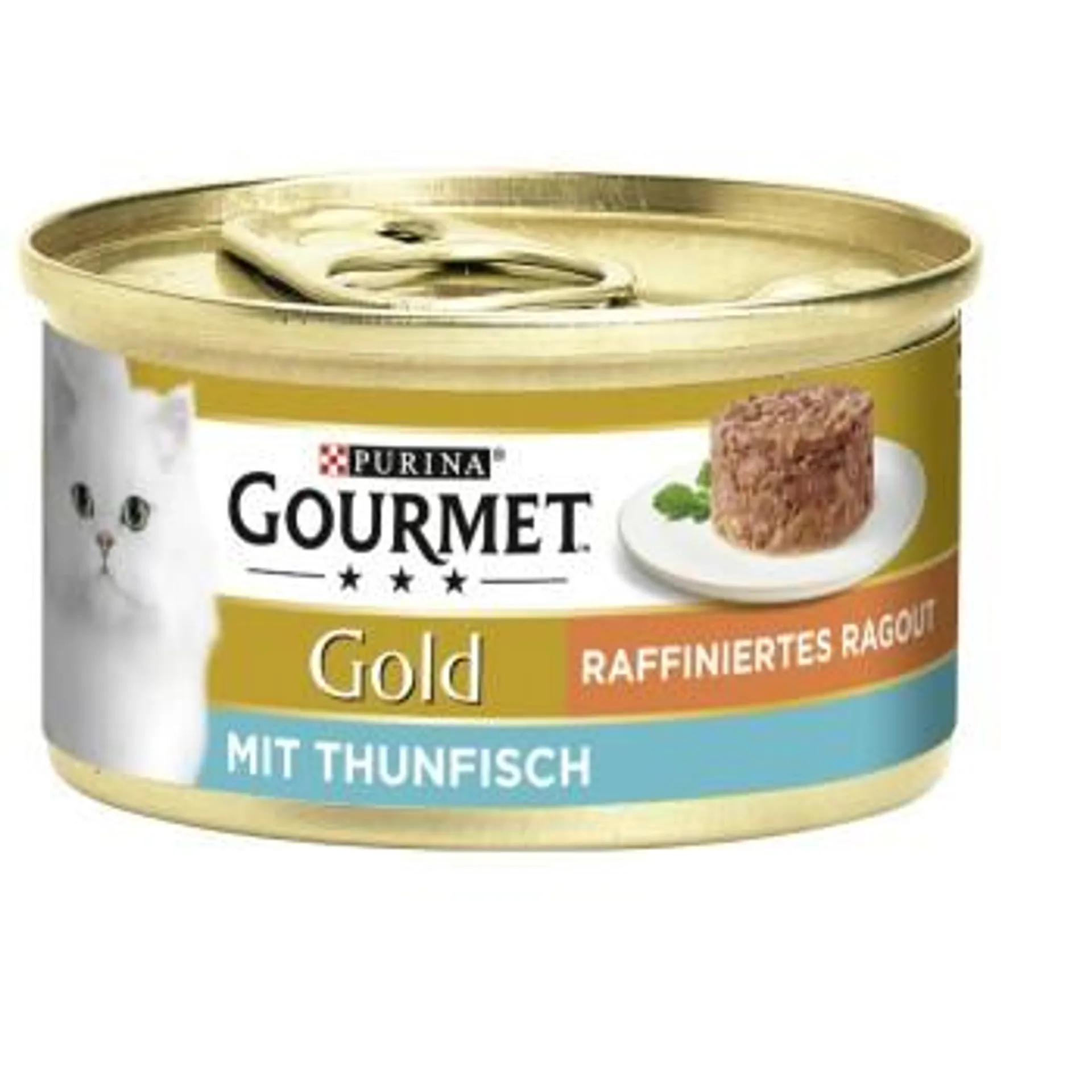 GOURMET Gold Raffiniertes Ragout 12x85g Thunfisch