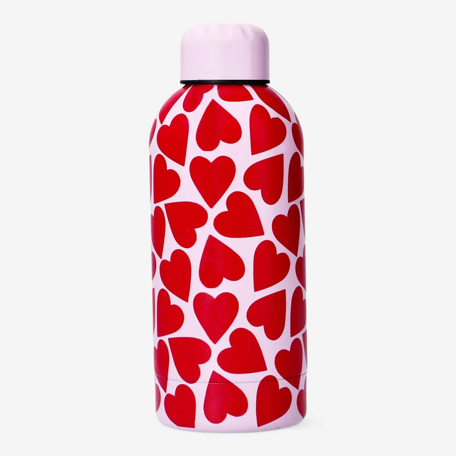 Drinking bottle with hearts - 500 ml