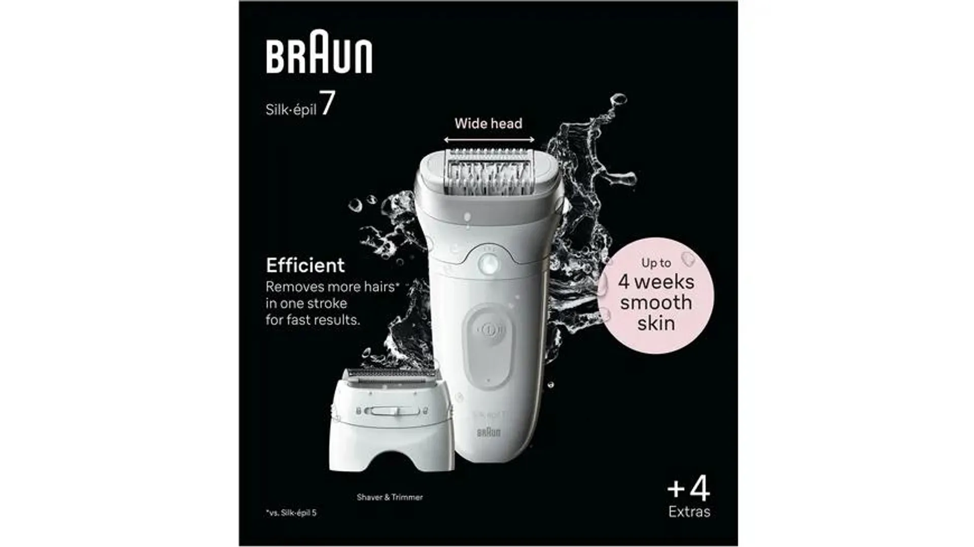 BRAUN Epilierer Silk-épil 7, 7-041