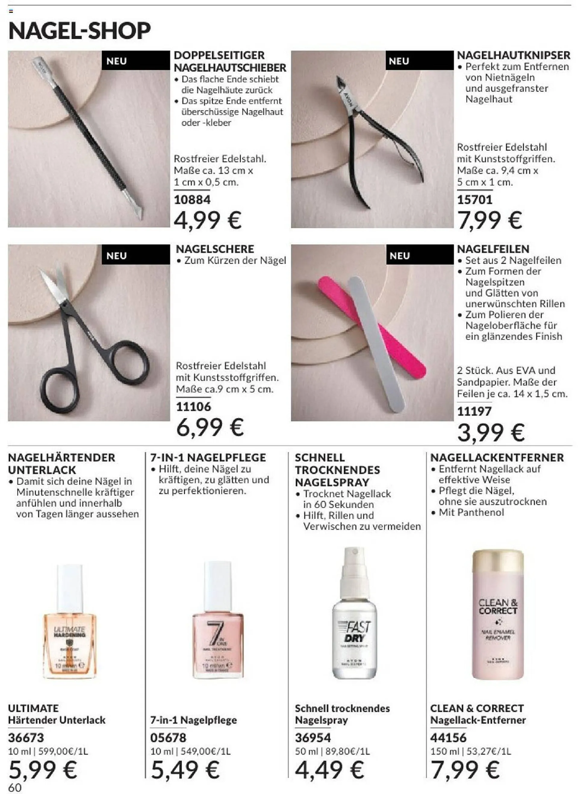 Avon Prospekt von 1. Juli bis 31. Juli 2024 - Prospekt seite 60