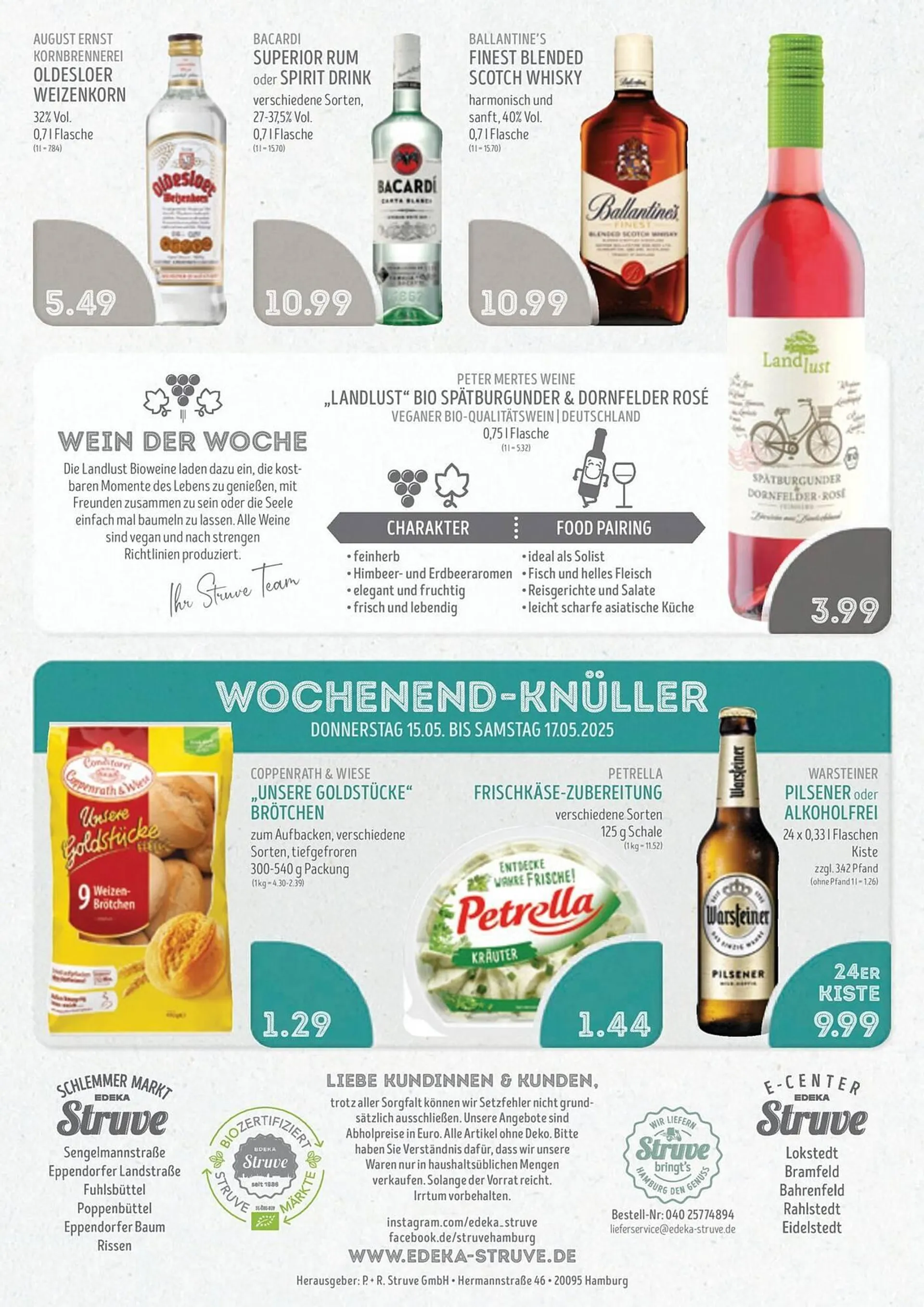 Edeka Struve Prospekt von 11. Mai bis 17. Mai 2025 - Prospekt seite 16