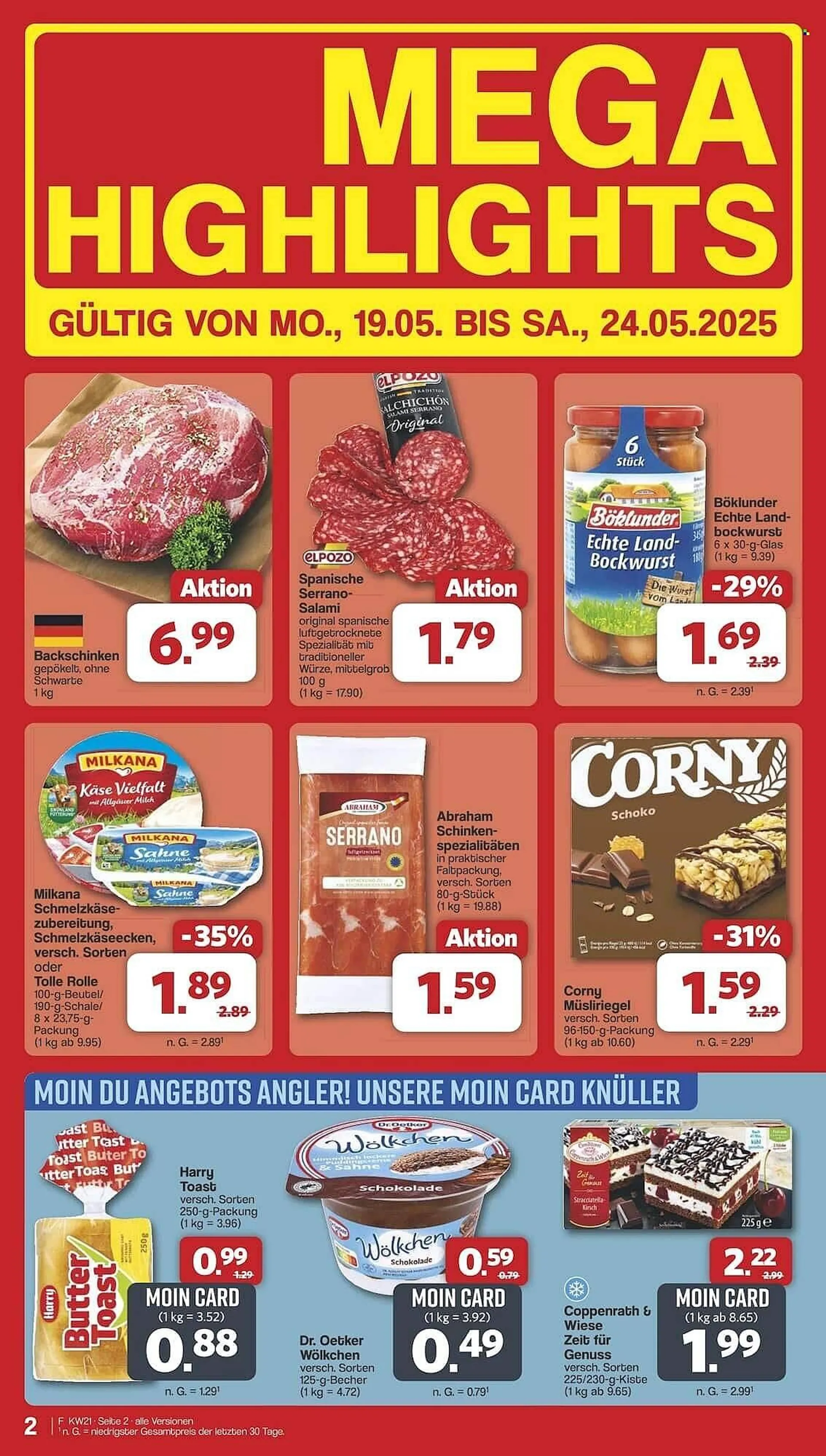 Famila Nord Ost Prospekt von 19. Mai bis 24. Mai 2025 - Prospekt seite 2