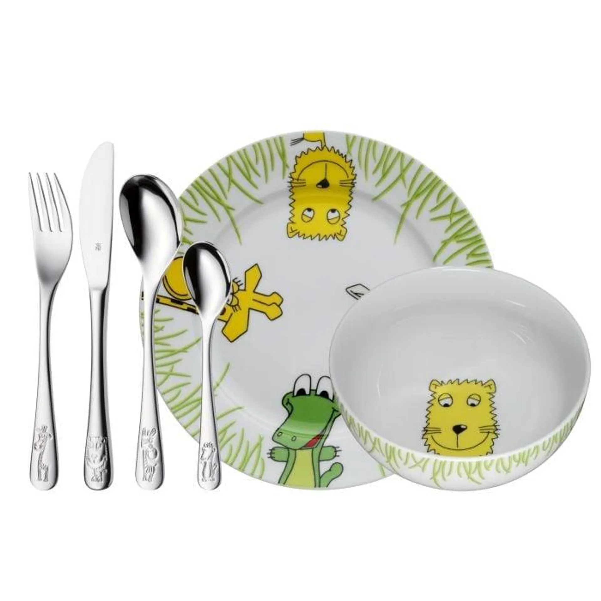 Kids Cutlery Set Safari, 6-piece